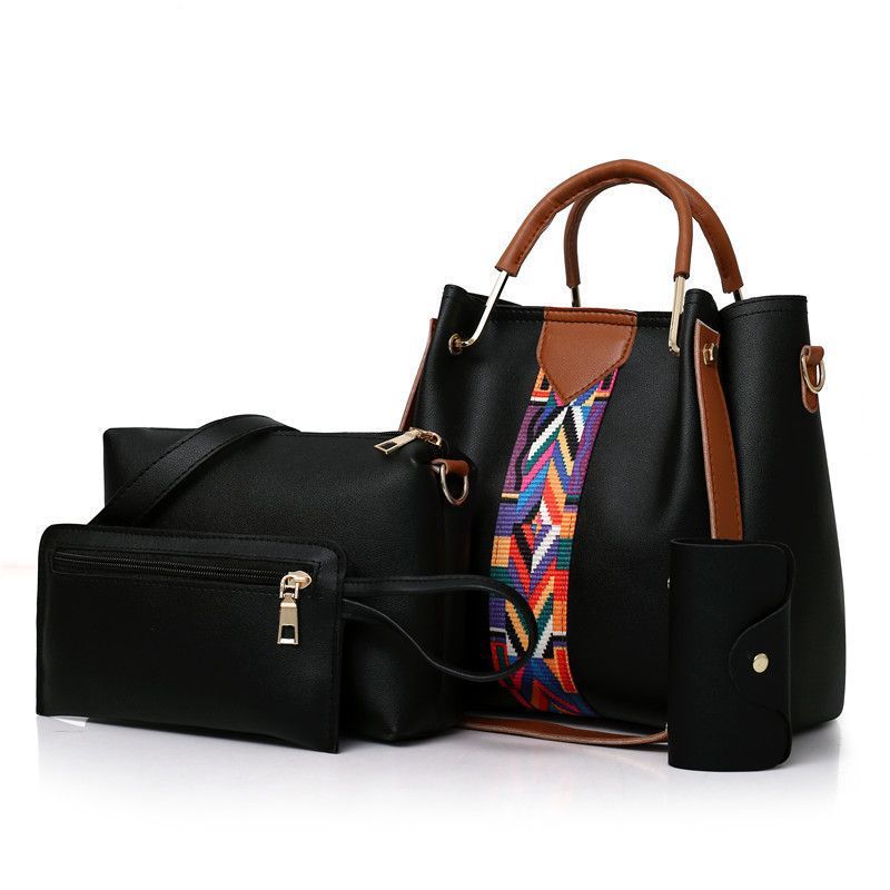 4 in 1 borsa messenger all-match moda donna borsa grande capacità