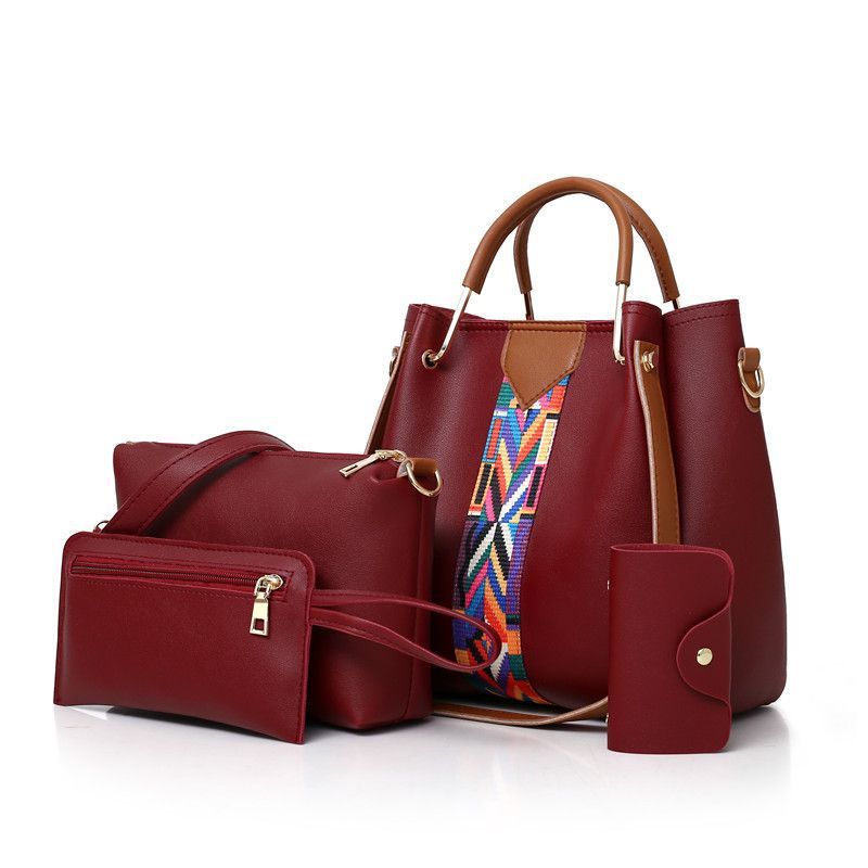 4 in 1 borsa messenger all-match moda donna borsa grande capacità