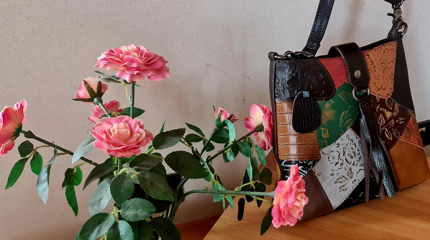 Borsa Donna a Tracolla fashion Alta qualita' modello AURA Offerta Lancio Mahena™