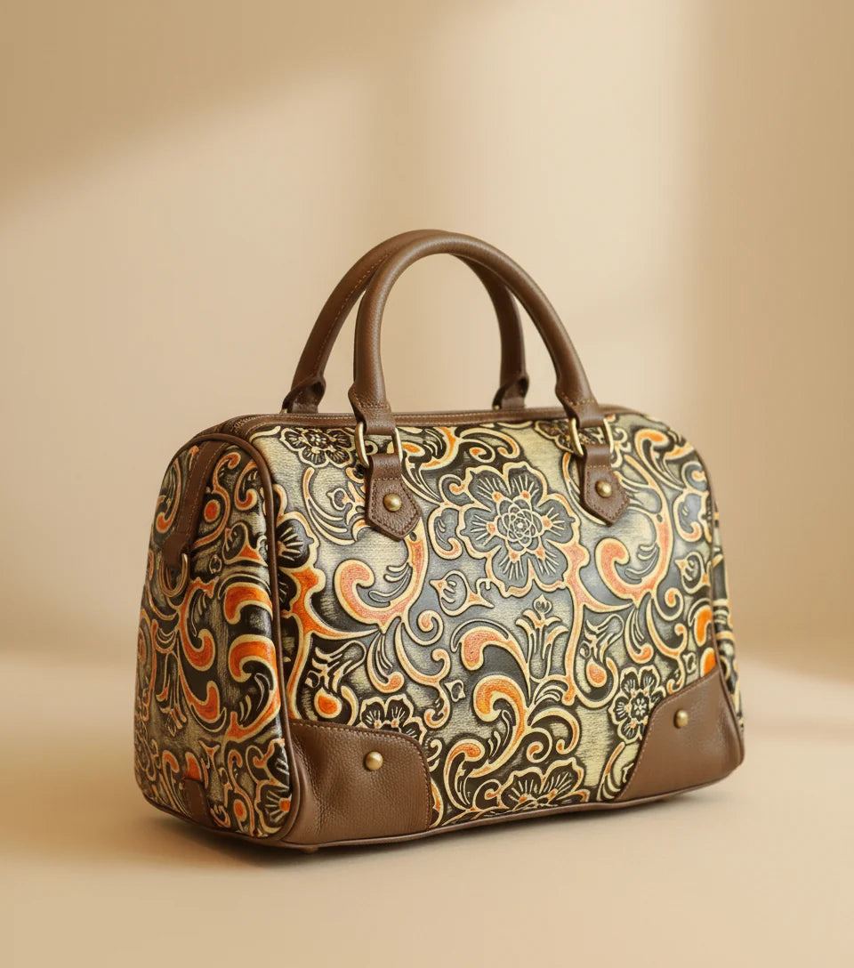 Borsa Donna pelle bovina 1 strato modello Ares Bellissima