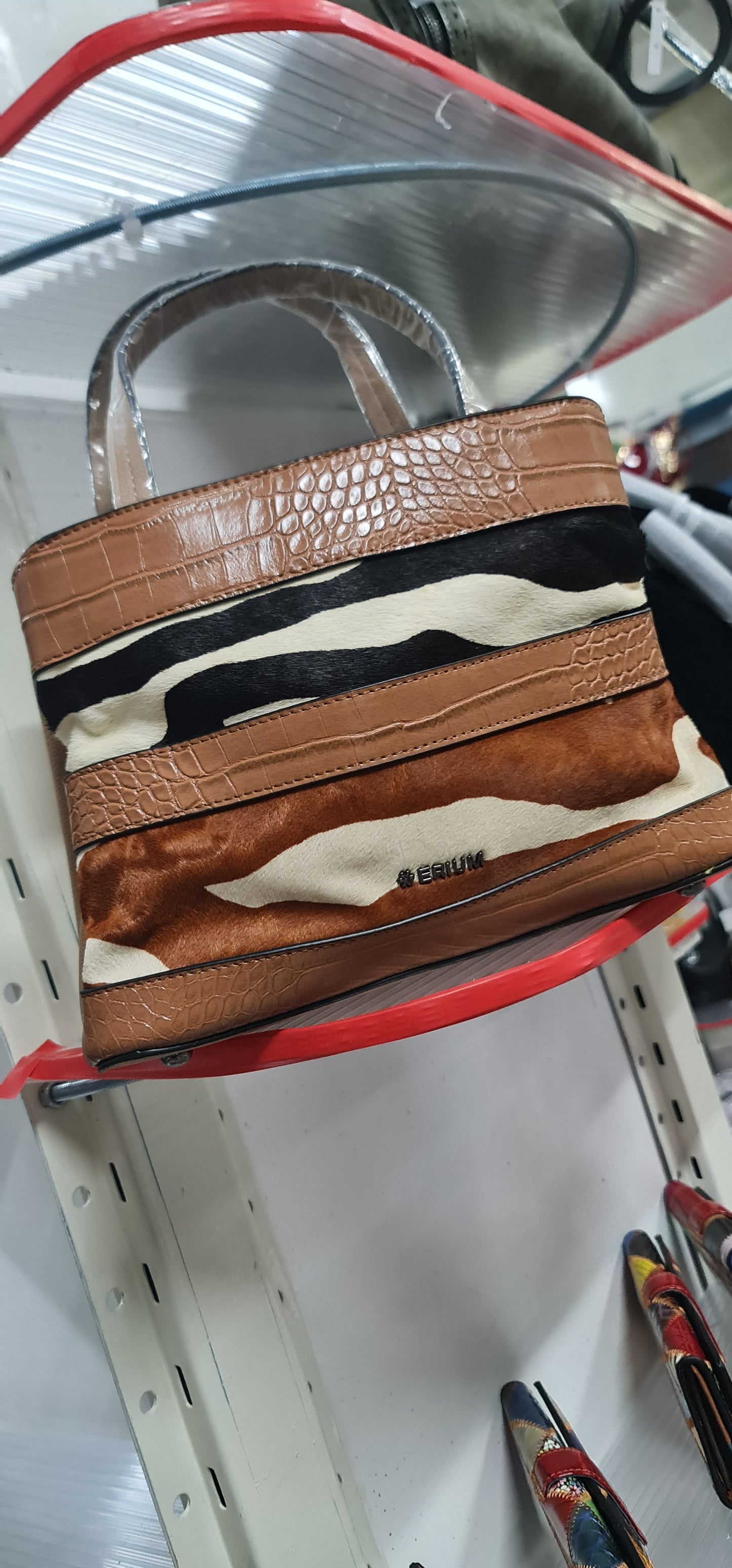 AMANDA etnisk damehåndtaske og skuldertaske