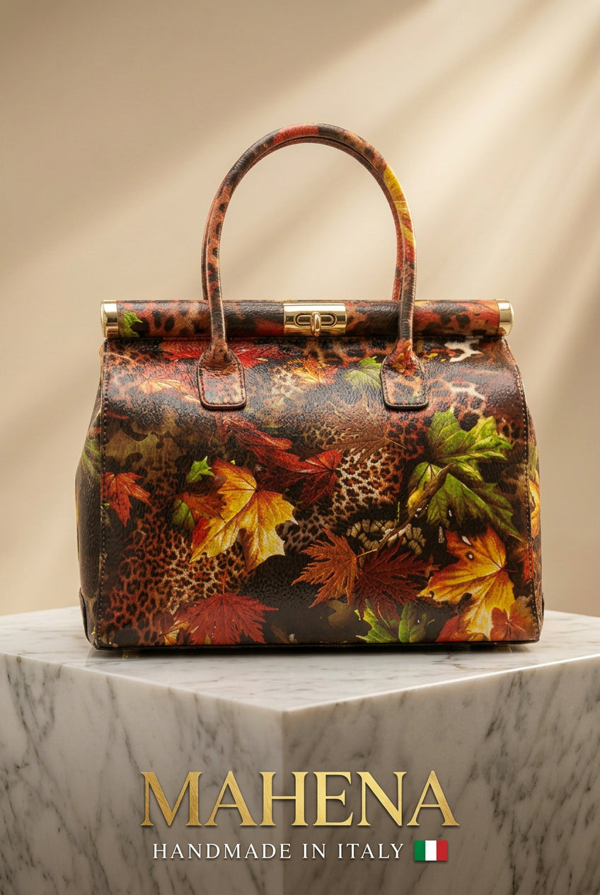 MAHENA "Incanto" - Handtasche aus italienischem Leder LIMITIERTE AUFLAGE