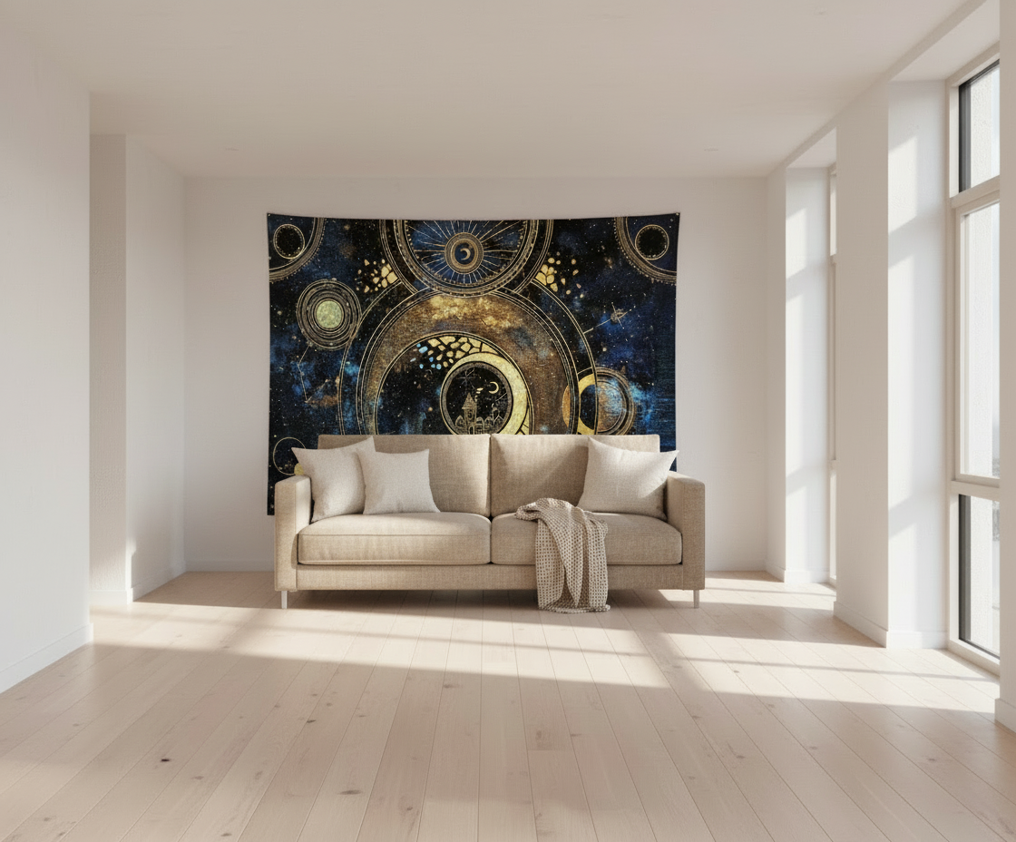 Tapestry Canvas Home Decor HYPNOSIS PATTERN 15 DAY DELIVERY