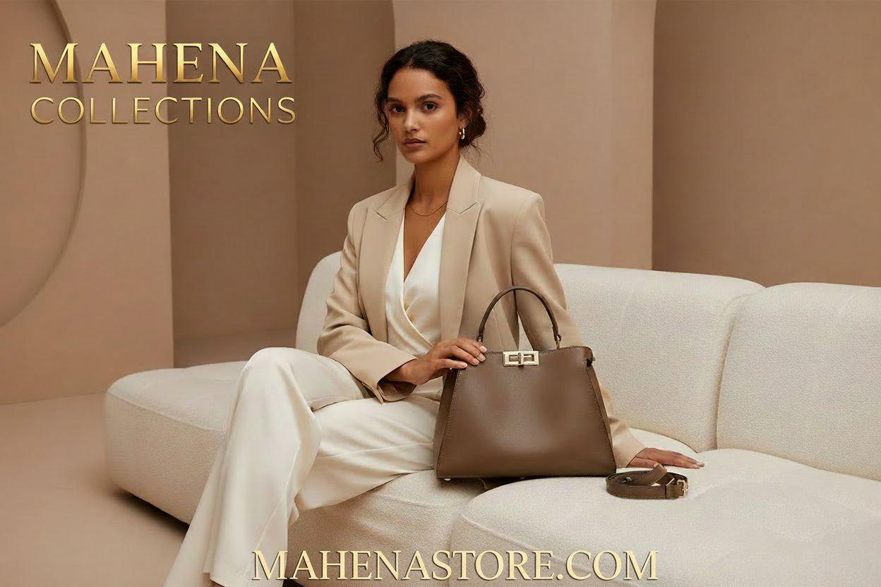 Borsa a tracolla PELLE DI CLASSE da donna MODELLO ELEGANCE, nuova moda ELEGANZA