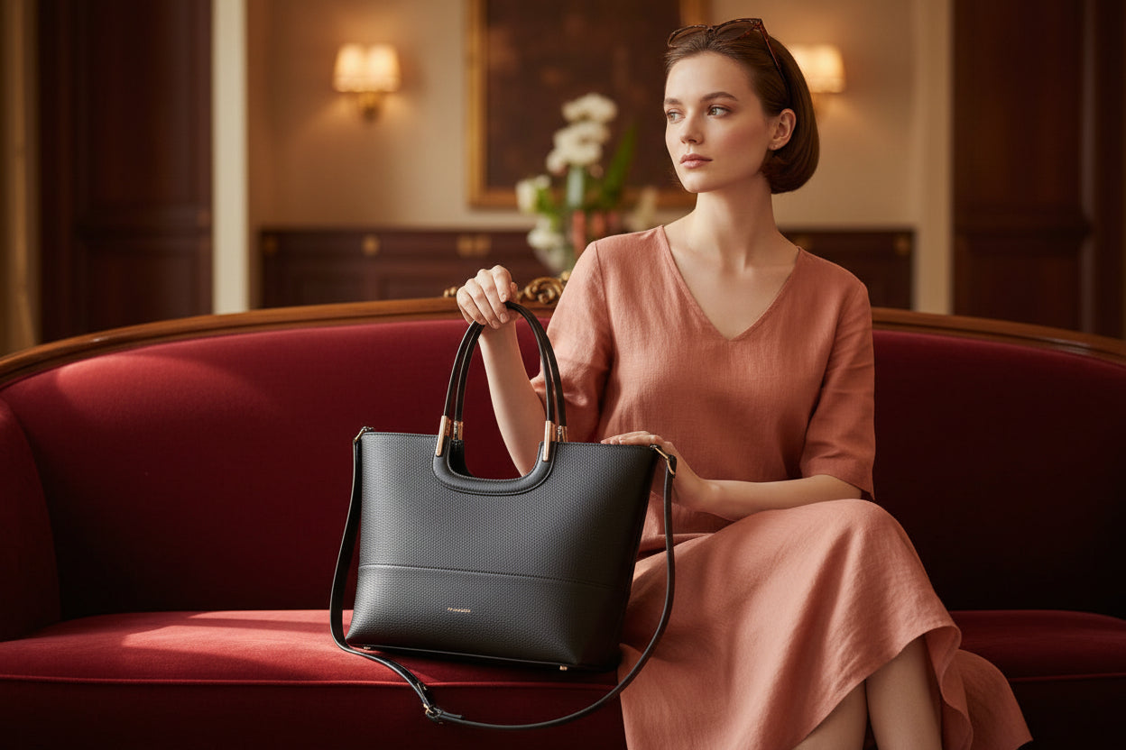 Women's FRANCESE red carpet bag in Valerie PU