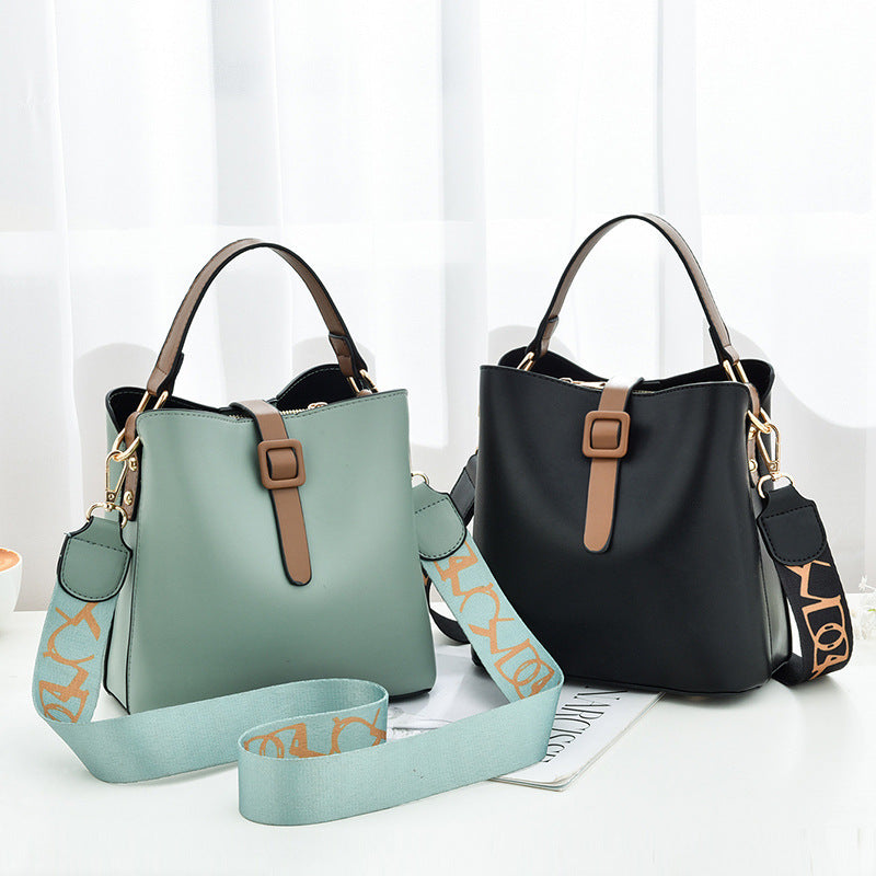 Borsa a secchiello alla moda in stile coreano