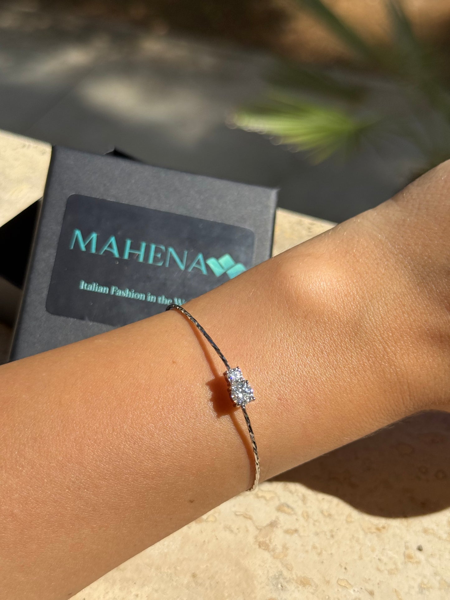 Bracciale Starlight Shining Moissanite Luxury MODELLO AGHATE