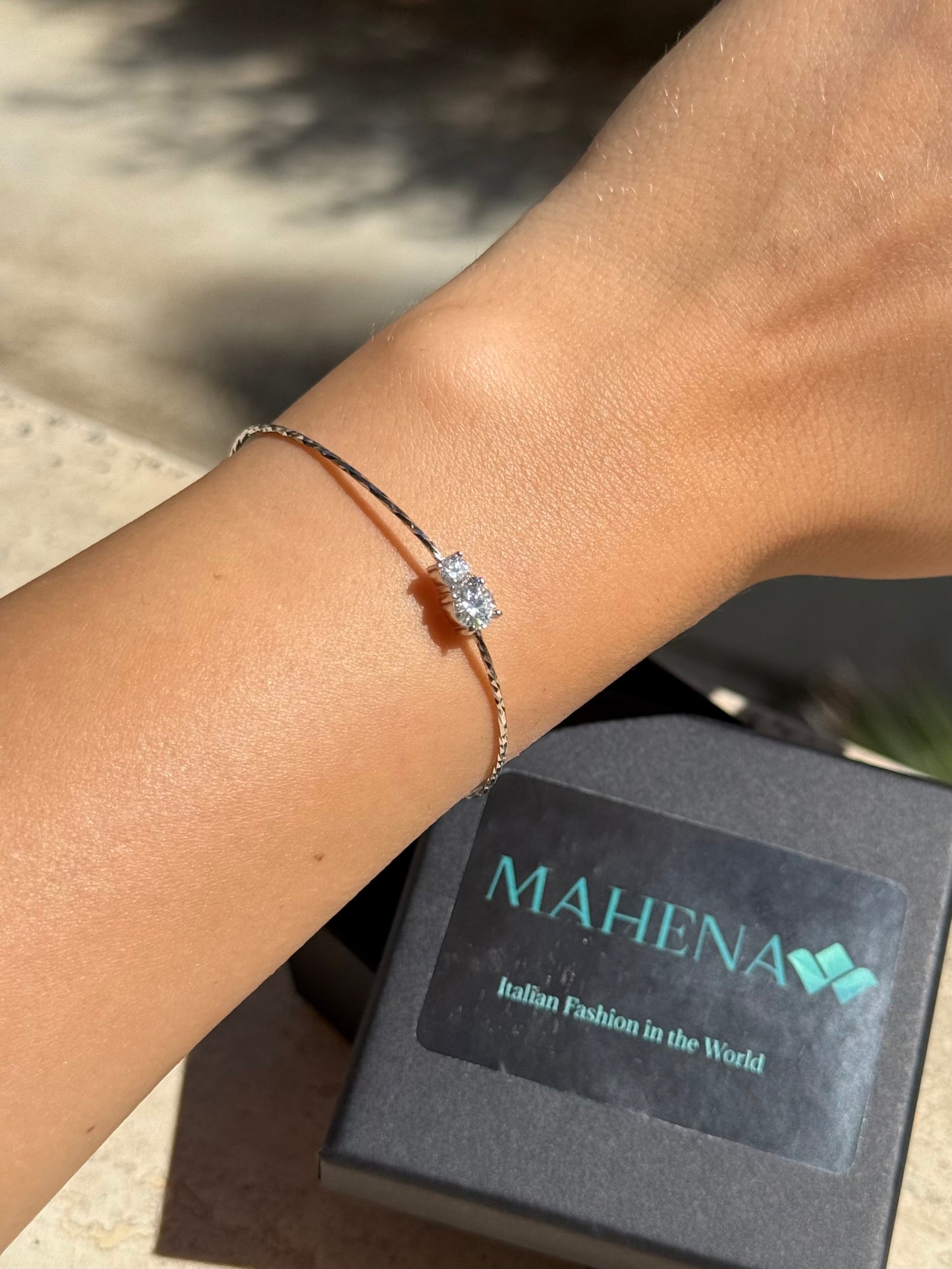 Bracciale Starlight Shining Moissanite Luxury consegna in 12 giorni