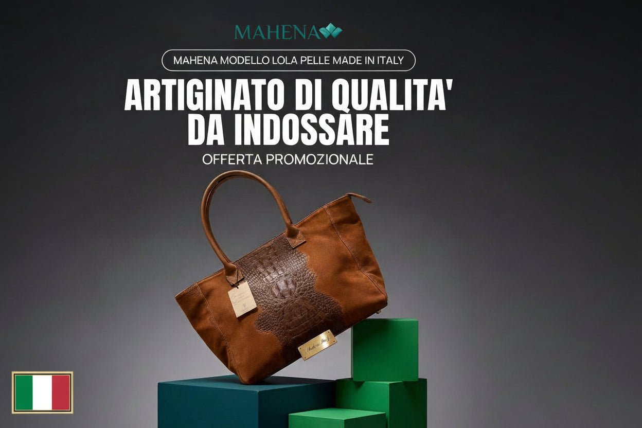 Beautiful Lola Suede Effect Leather Bag Made in Italy