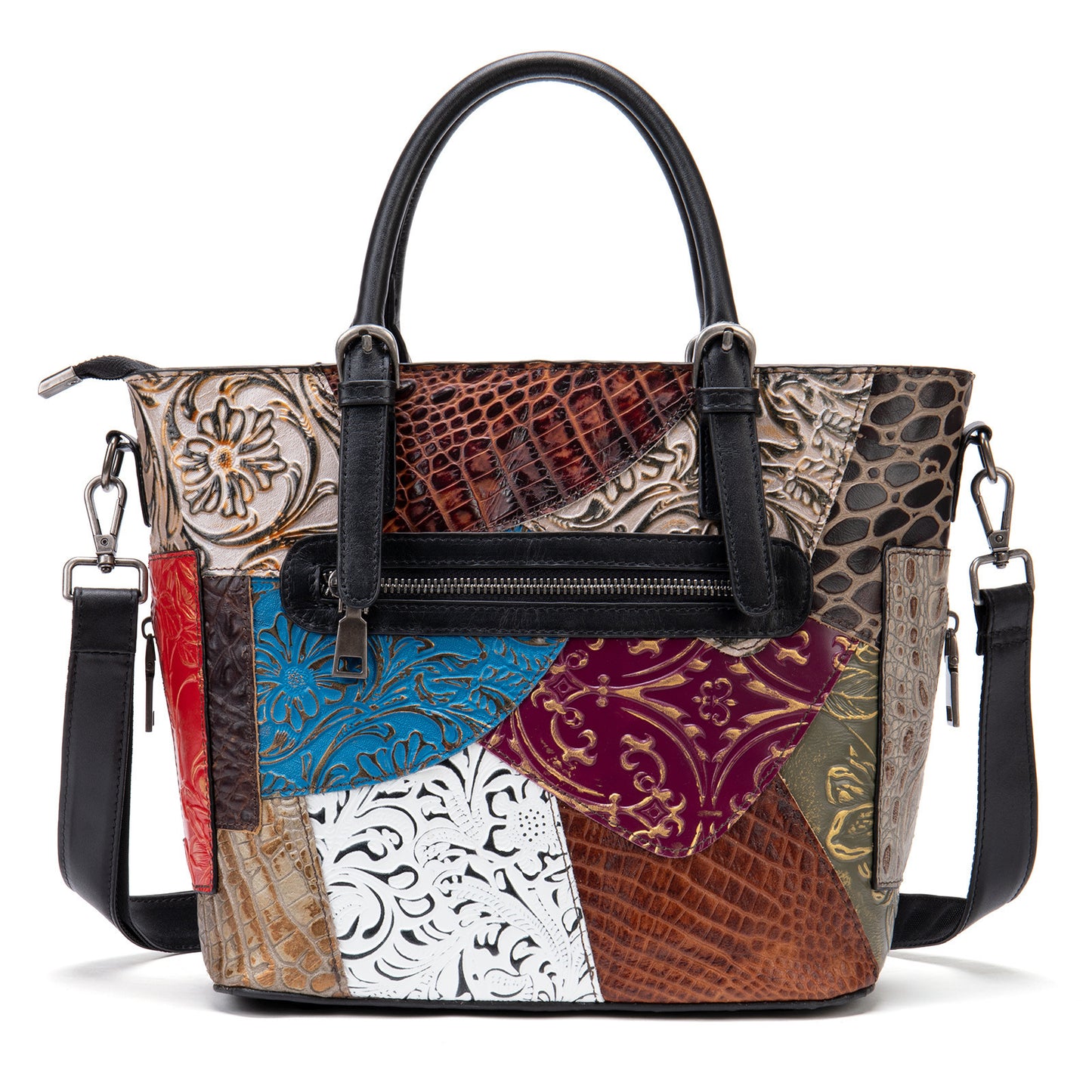 La nuova borsa a tracolla da donna in pelle Bovina First Layer, colore casuale