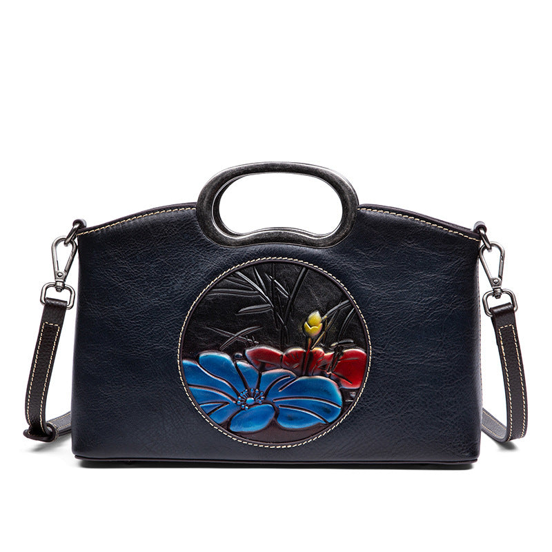 Johnature leren tas voor dames in limited edition
