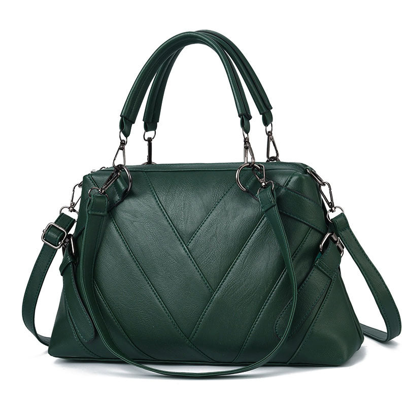 Borsa a mano e tracolla alla moda in morbida colore di tendenza modello Marea versione economica