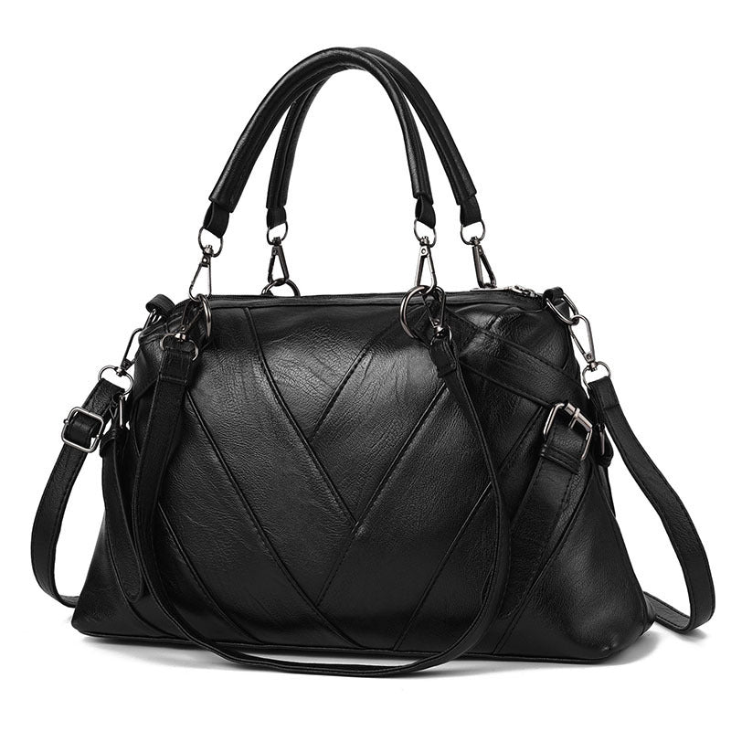 Borsa a mano e tracolla alla moda in morbida colore di tendenza modello Marea versione economica