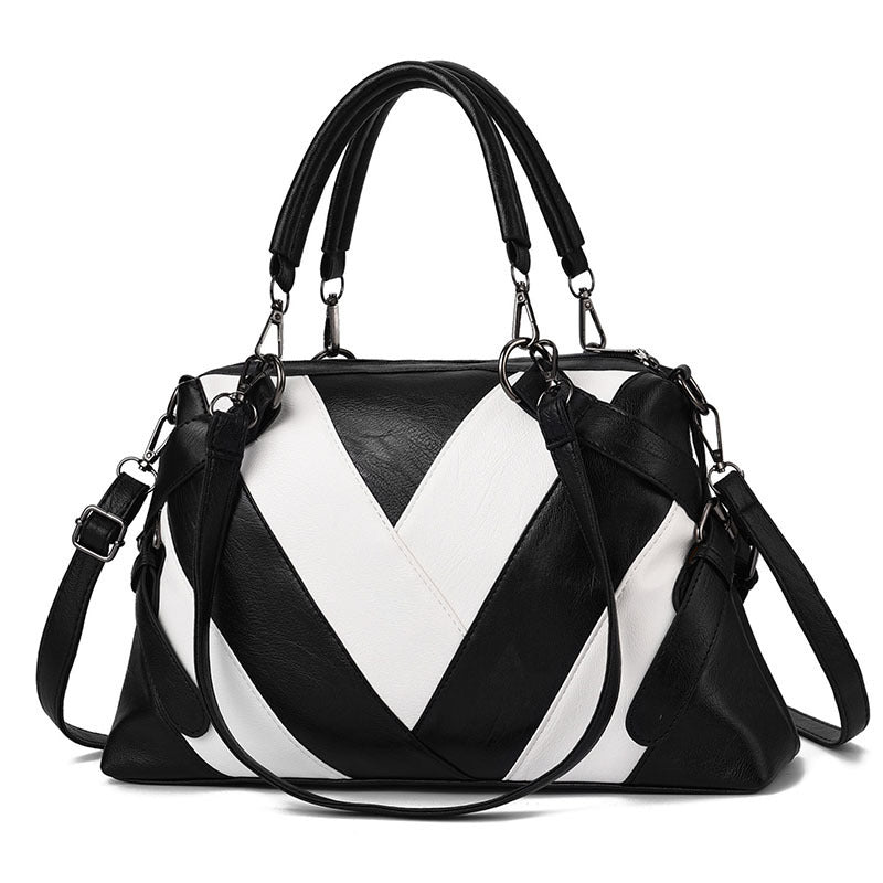 Borsa a mano e tracolla alla moda in morbida colore di tendenza modello Marea versione economica
