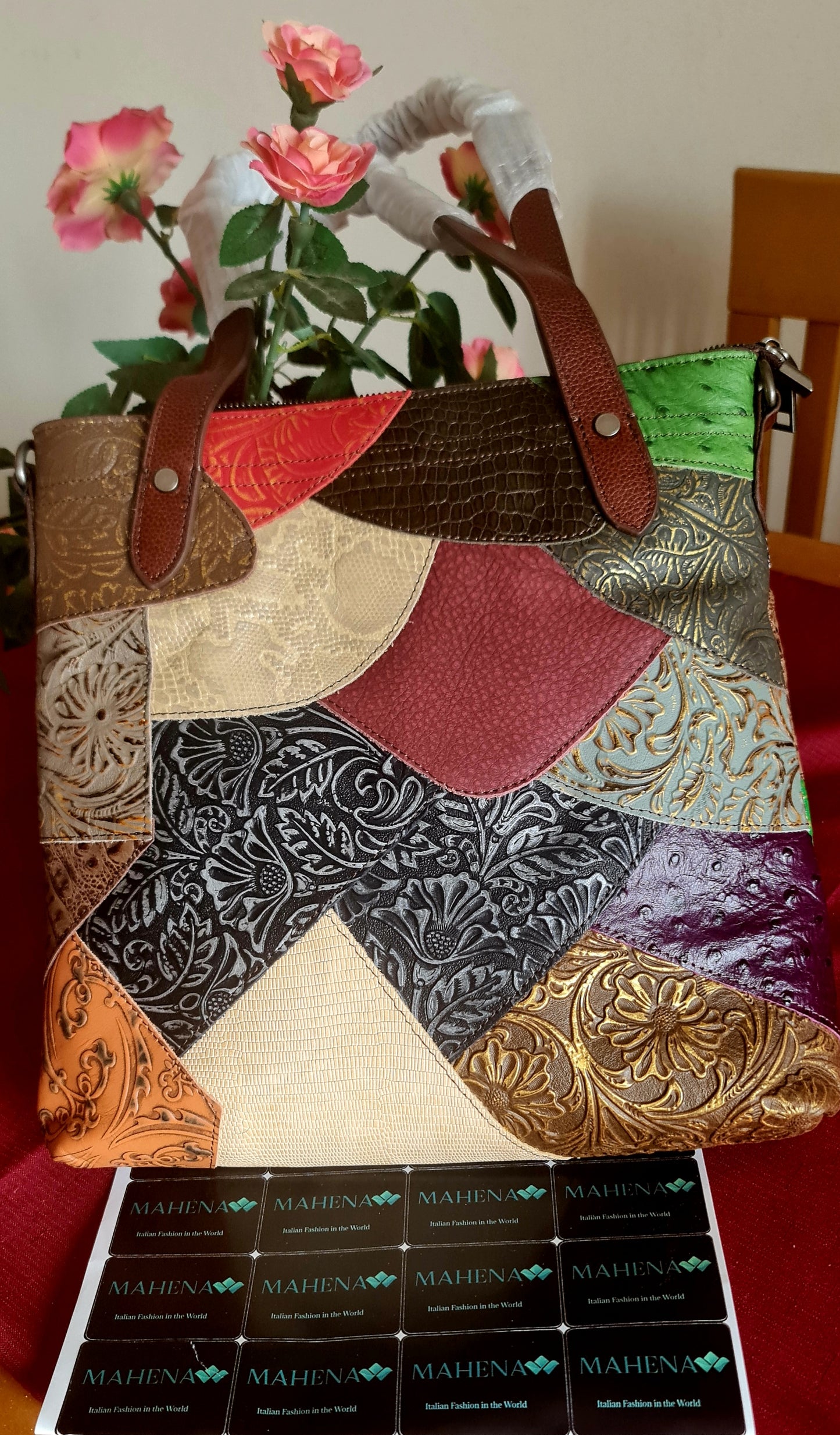 Borsa Vesta pelle bovina 1 strato Alta qualità OFFERTA 30X35X14