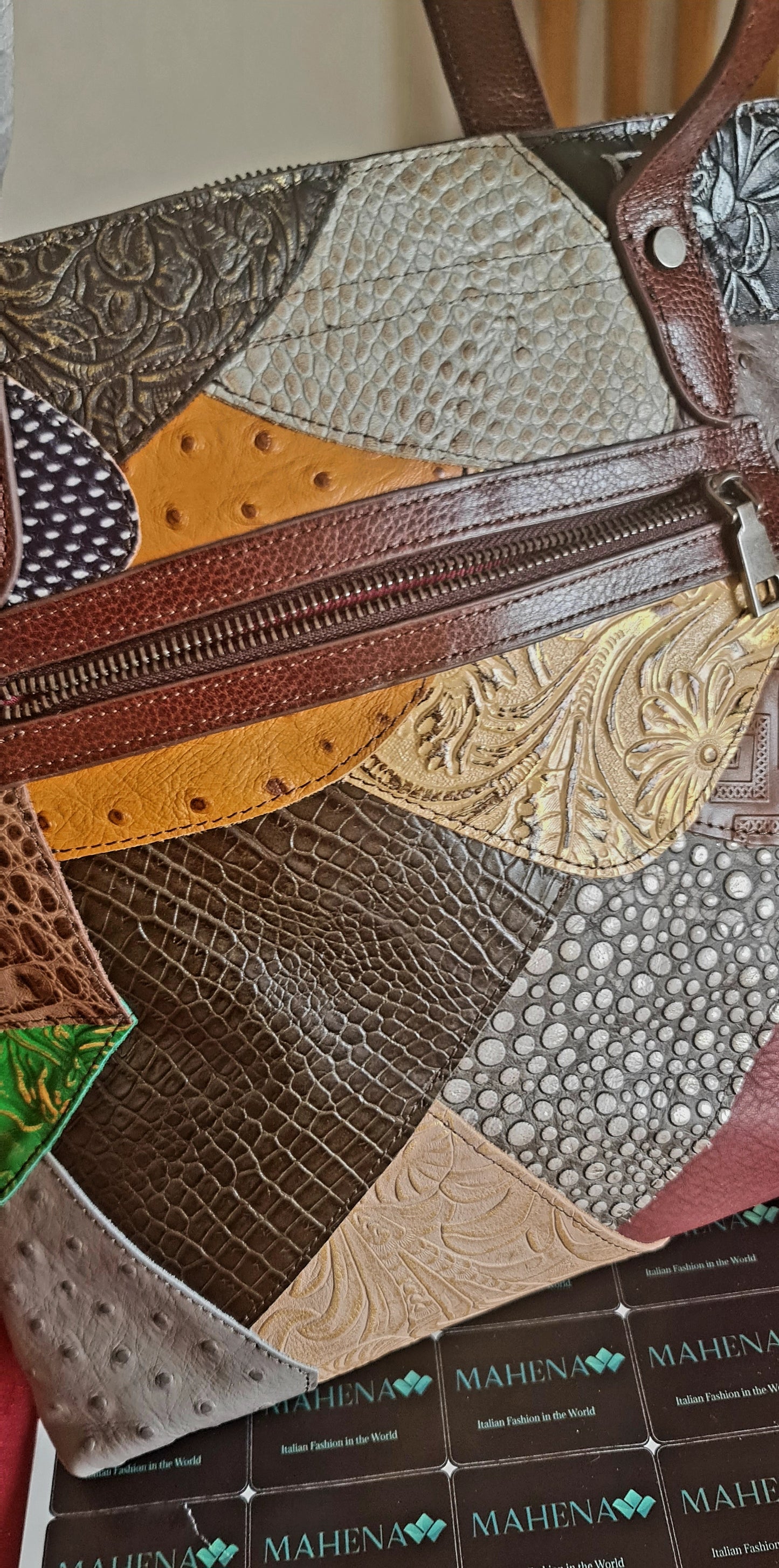 Borsa Vesta pelle bovina 1 strato Alta qualità OFFERTA 30X35X14