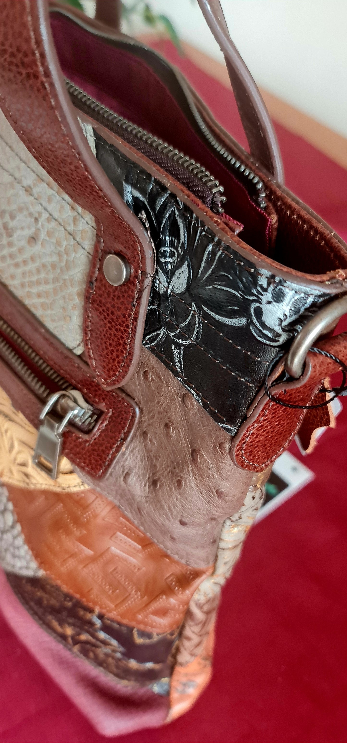 Borsa Vesta pelle bovina 1 strato Alta qualità OFFERTA 30X35X14