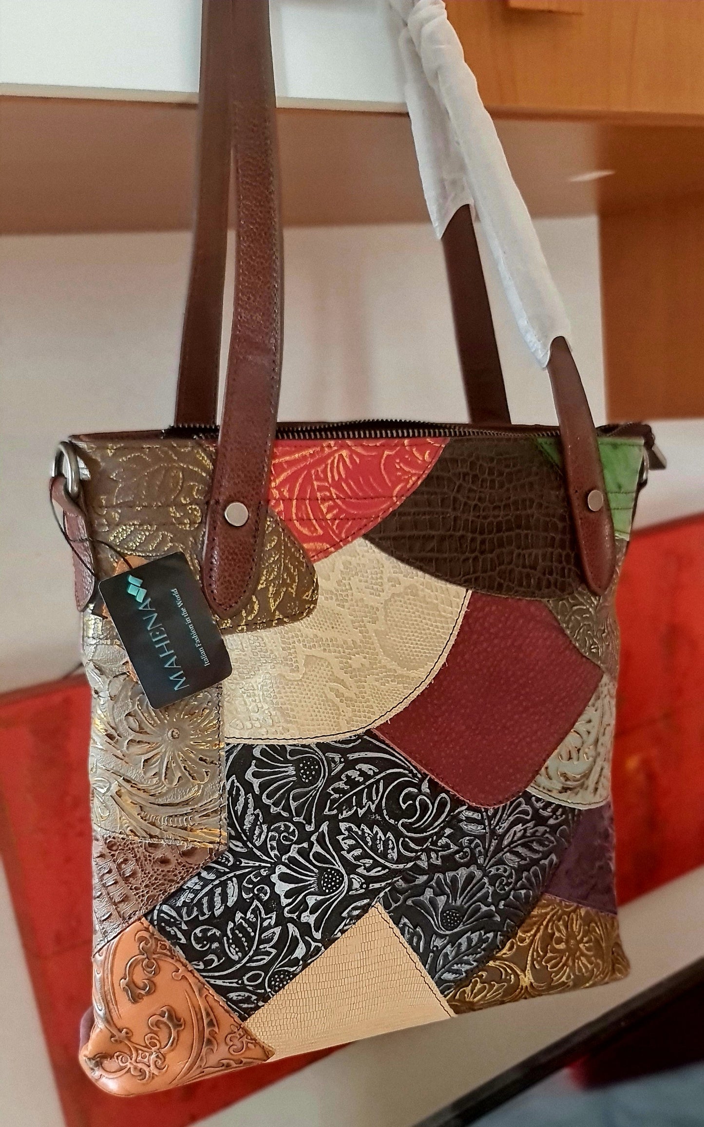 Borsa Vesta pelle bovina 1 strato Alta qualità OFFERTA 30X35X14