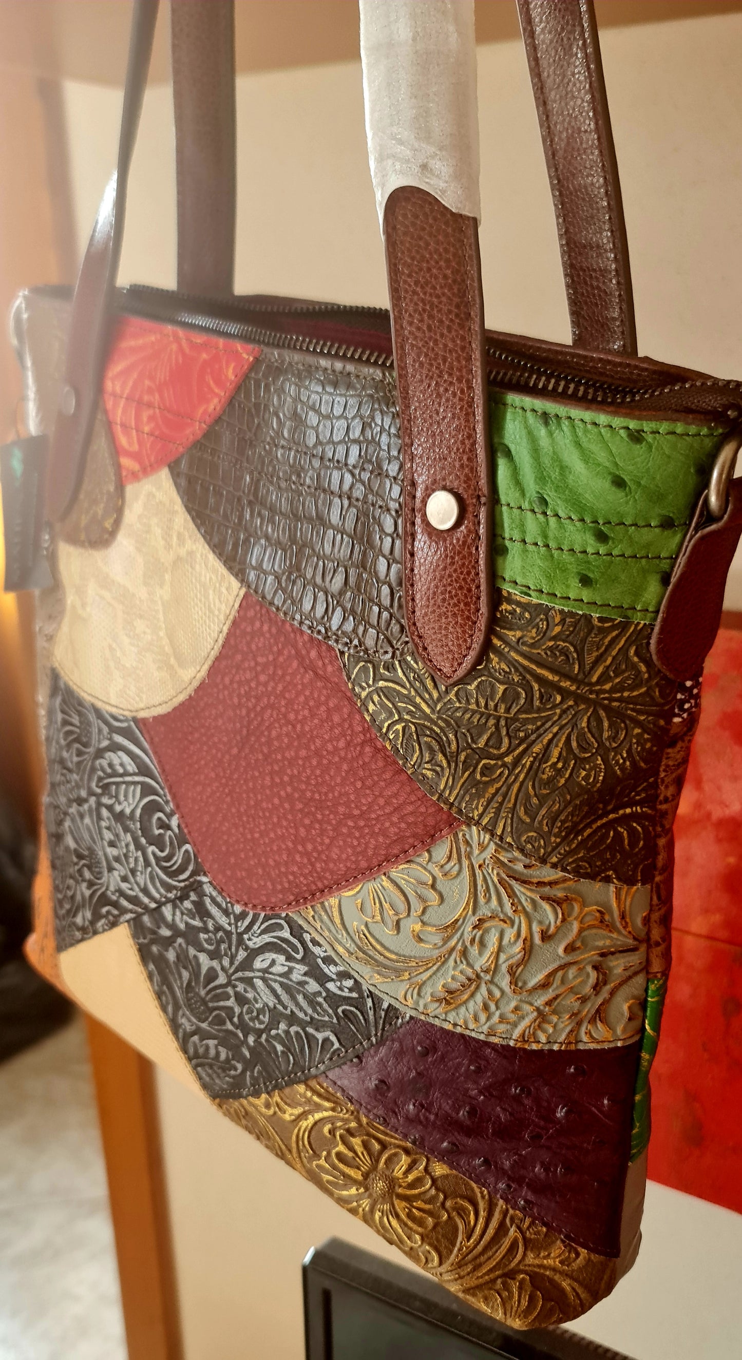 Borsa Vesta pelle bovina 1 strato Alta qualità OFFERTA 30X35X14