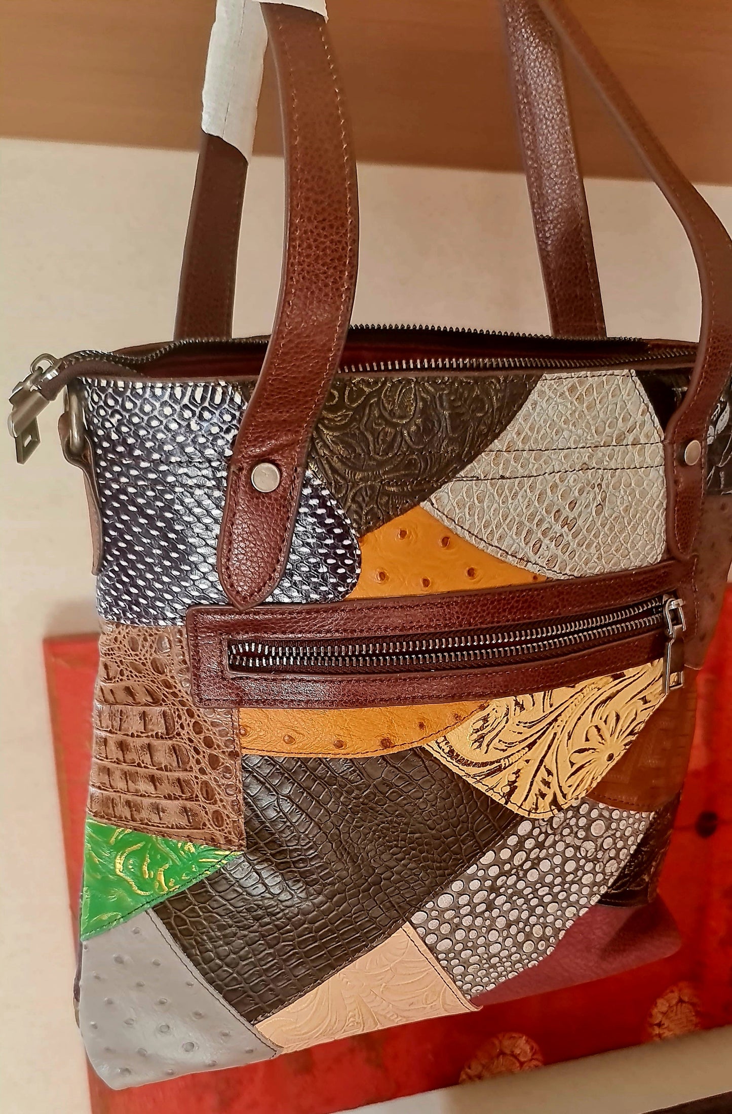 Borsa Vesta pelle bovina 1 strato Alta qualità OFFERTA 30X35X14