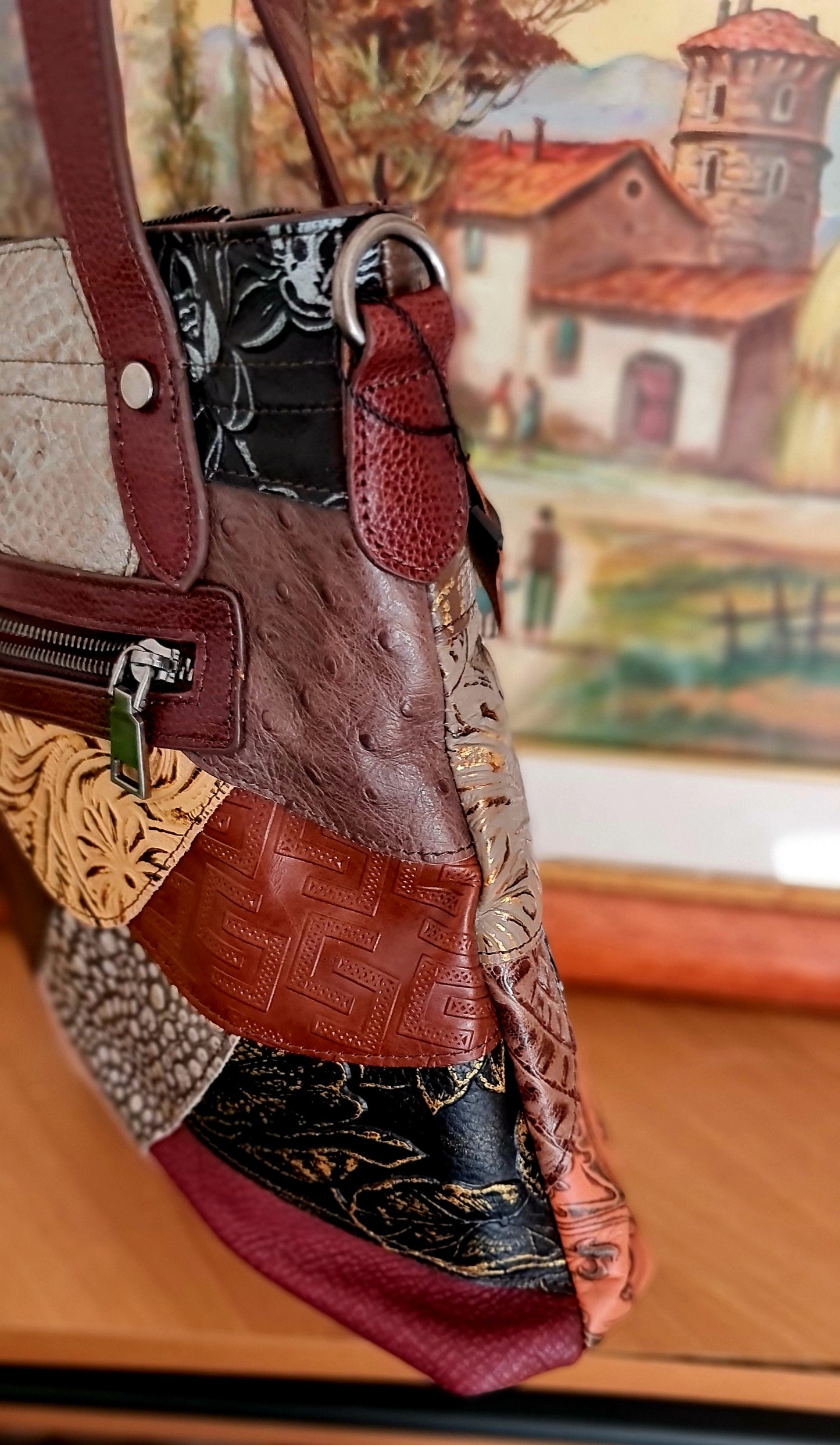 Borsa Vesta pelle bovina 1 strato Alta qualità OFFERTA 30X35X14