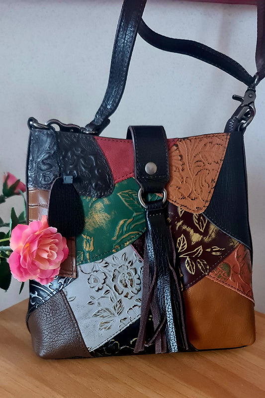 Hochwertige modische Damen-Umhängetasche, Modell AURA, Mahena™ Einführungsangebot