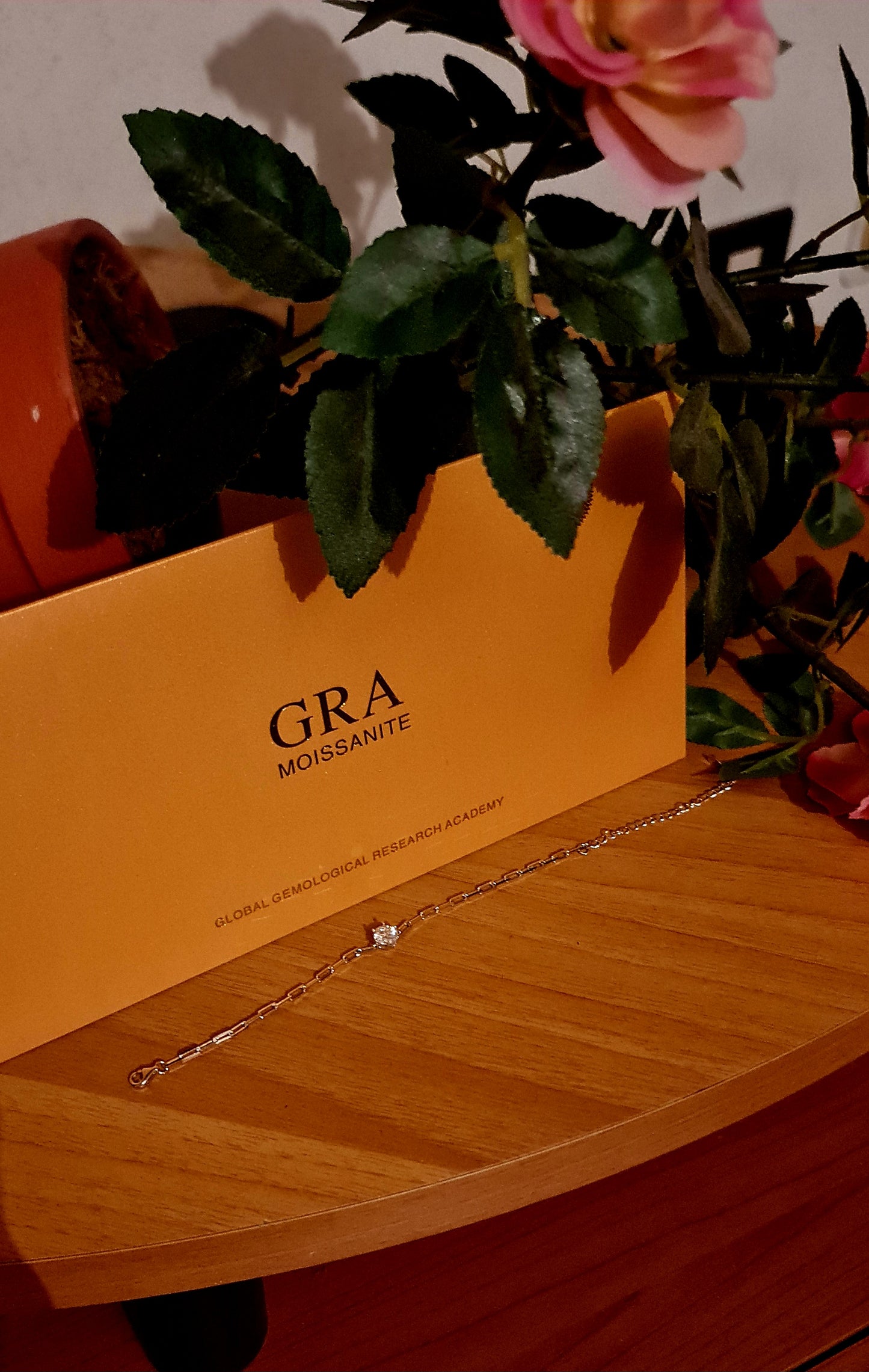 Bracciale da donna in argento Sterling S925 con moissanite da 1 carato e colore D MODELLO JEANNE