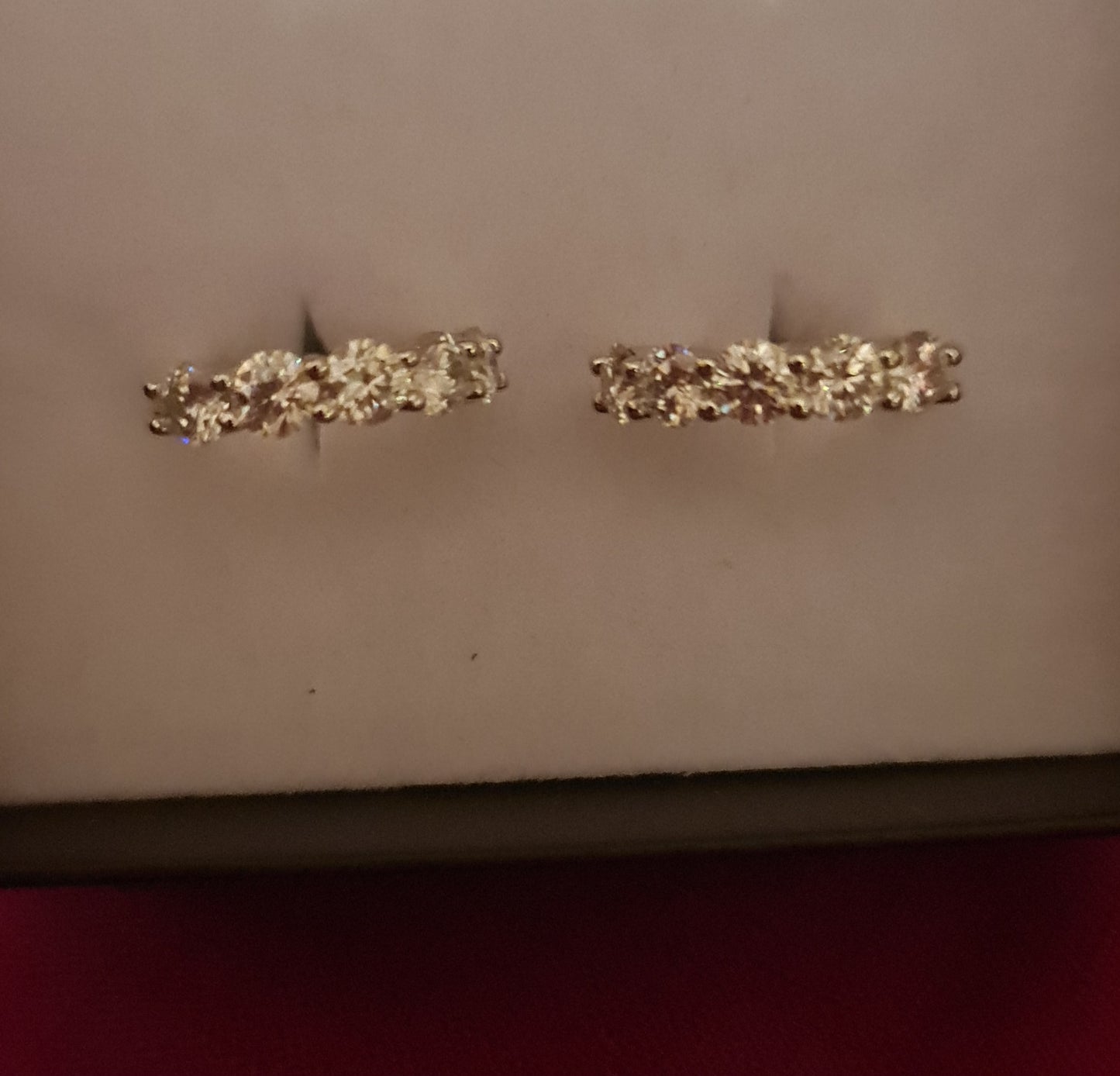 Orecchini da donna in argento sterling con diamante singolo di moissanite 3 carati MODELLO CHARLIE