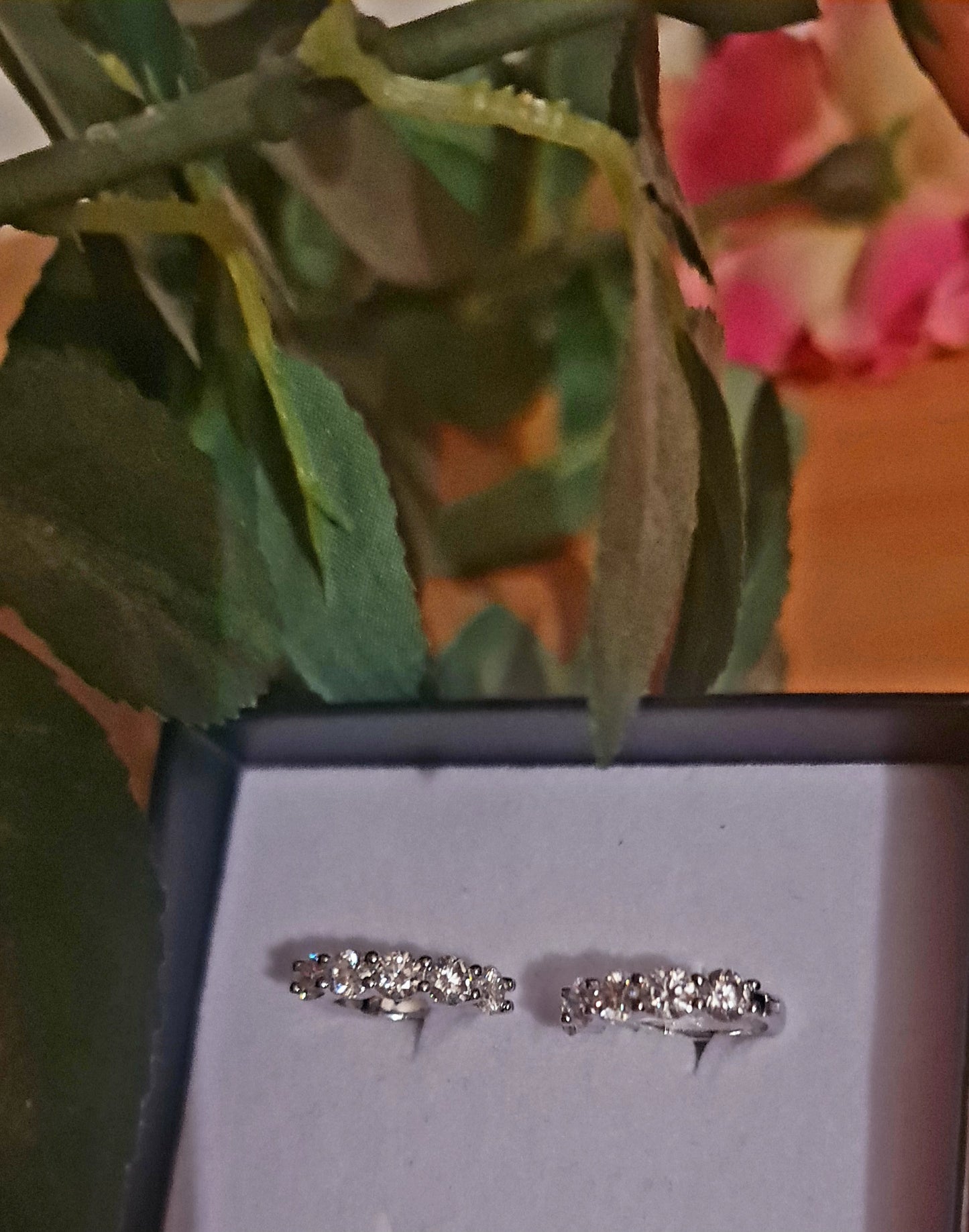 Orecchini da donna in argento sterling con diamante singolo di moissanite 3 carati MODELLO CHARLIE