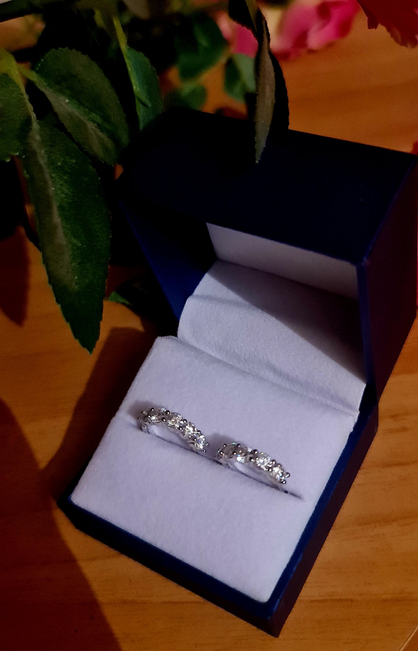 Orecchini da donna in argento sterling con diamante singolo di moissanite 3 carati MODELLO CHARLIE