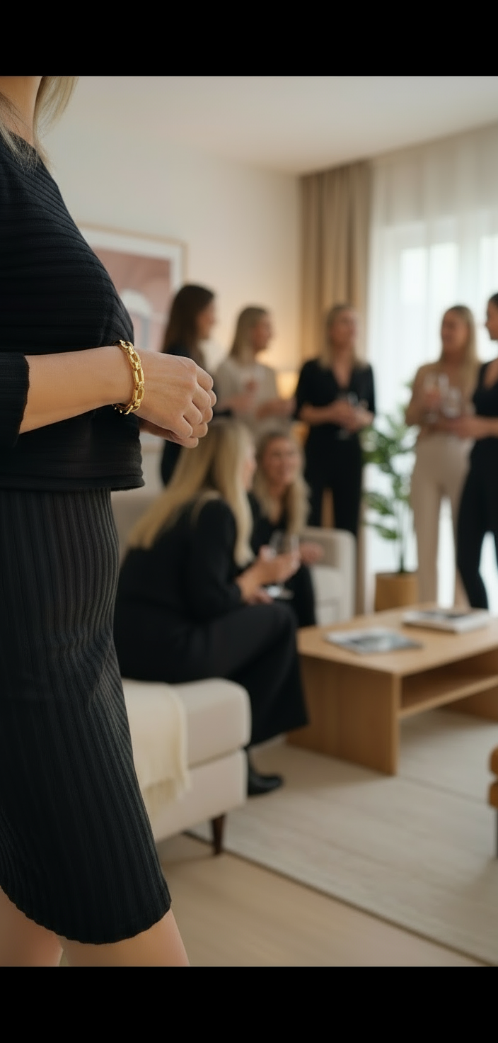 Zweiteiliger Damenanzug, gestreiftes Langarmshirt und figurbetonter Rock, Slim Fit, Herbst-Winter-Mode. Lieferzeit: 15 Tage.