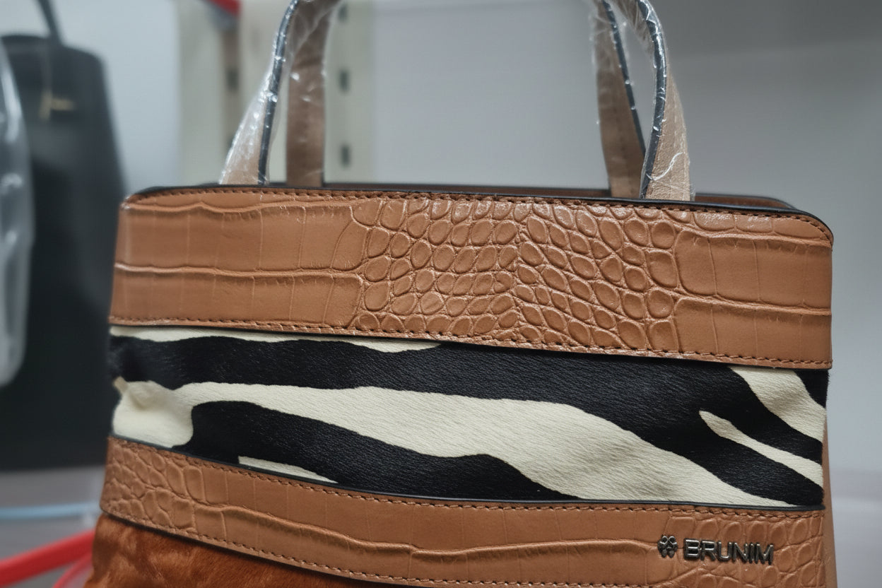 AMANDA etnisk damehåndtaske og skuldertaske