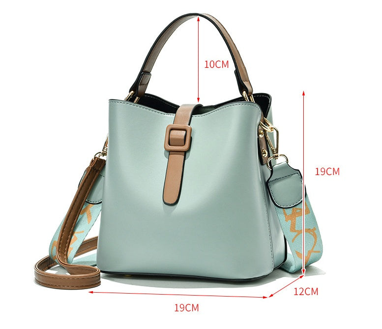 Borsa a secchiello alla moda in stile coreano