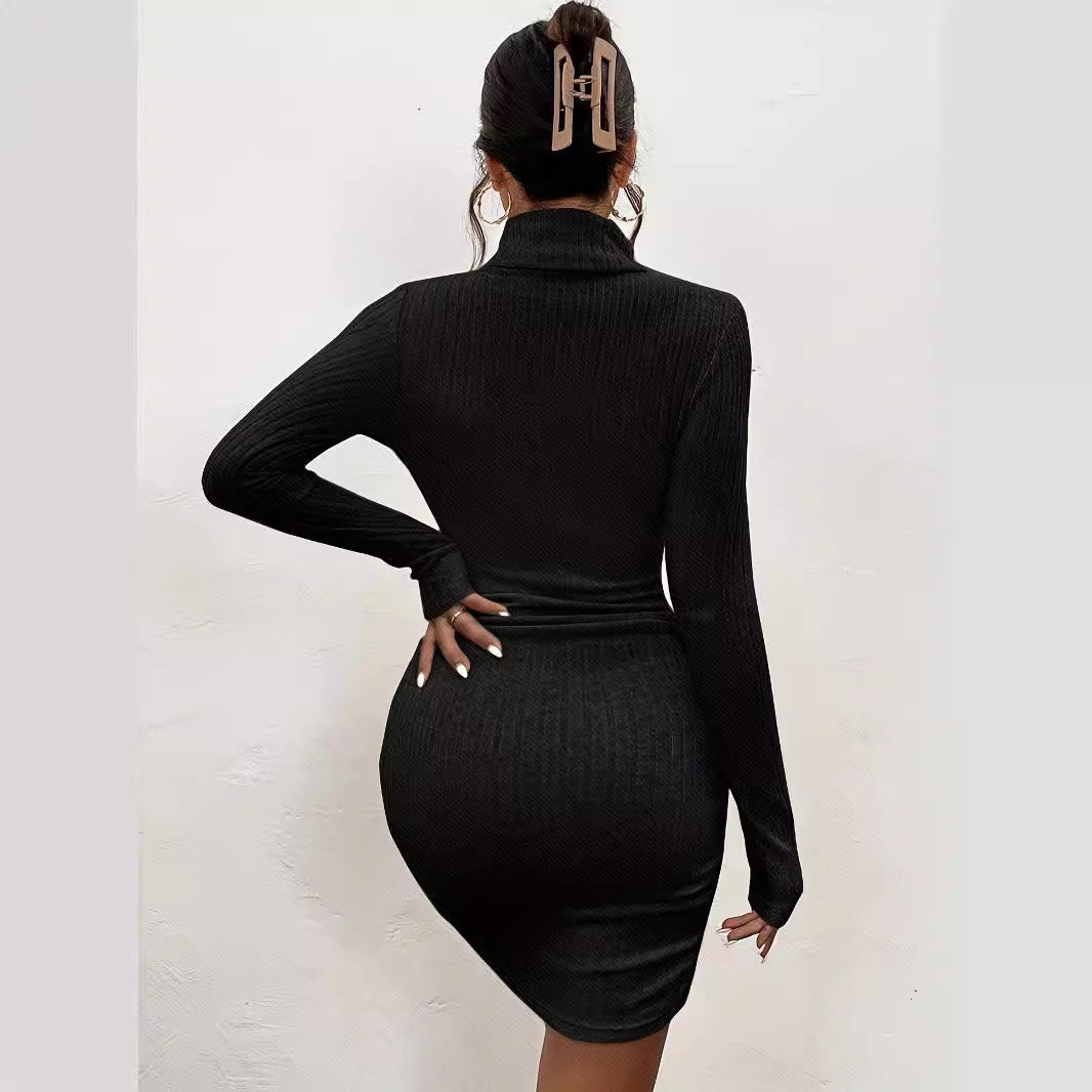 Abito casual slim-fit in tinta unita per donna SERIE ECONOMICA CONSEGNA 9/12 GIORNI