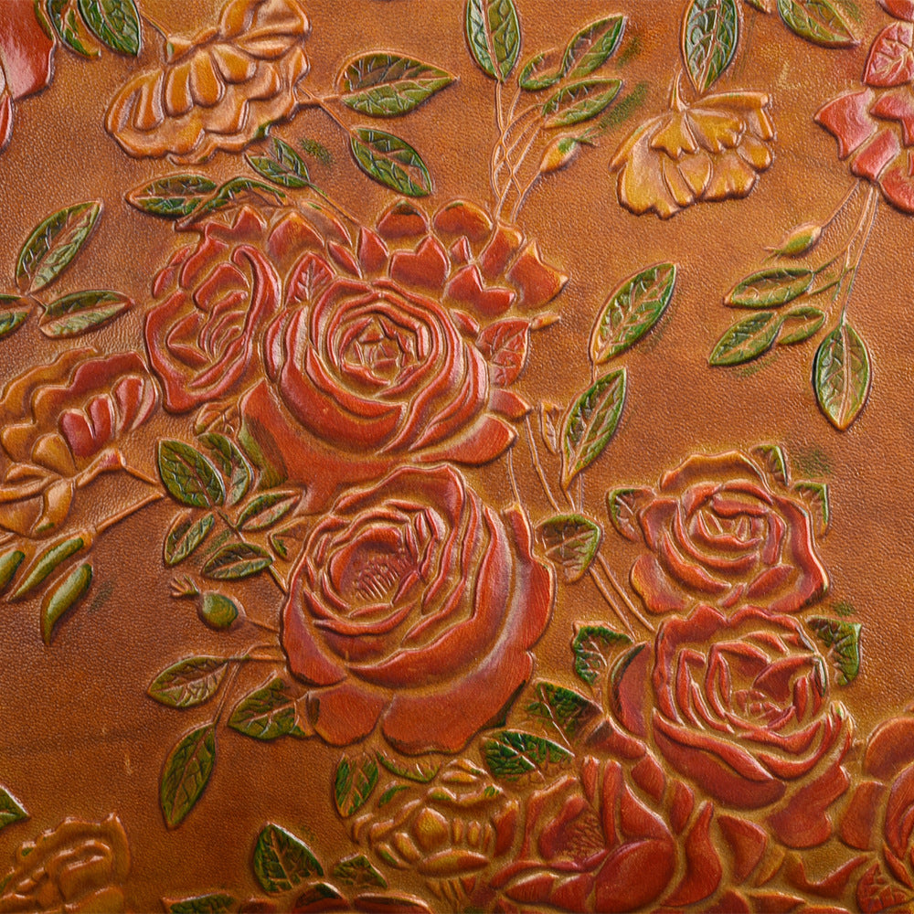 Kleine Schultertasche aus hochwertigem Naturleder, limitierte Auflage, Modell Dominique.