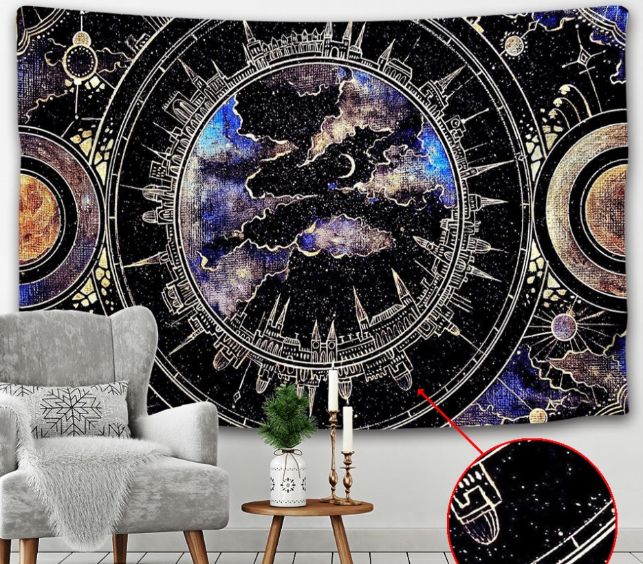 Tapestry Canvas Home Decor HYPNOSIS PATTERN 15 DAY DELIVERY