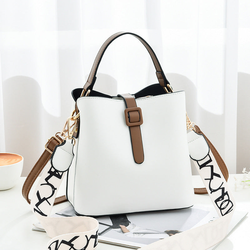 Borsa a secchiello alla moda in stile coreano