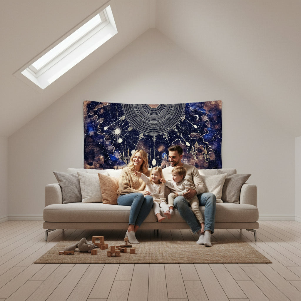 Tapestry Canvas Home Decor HYPNOSIS PATTERN 15 DAY DELIVERY