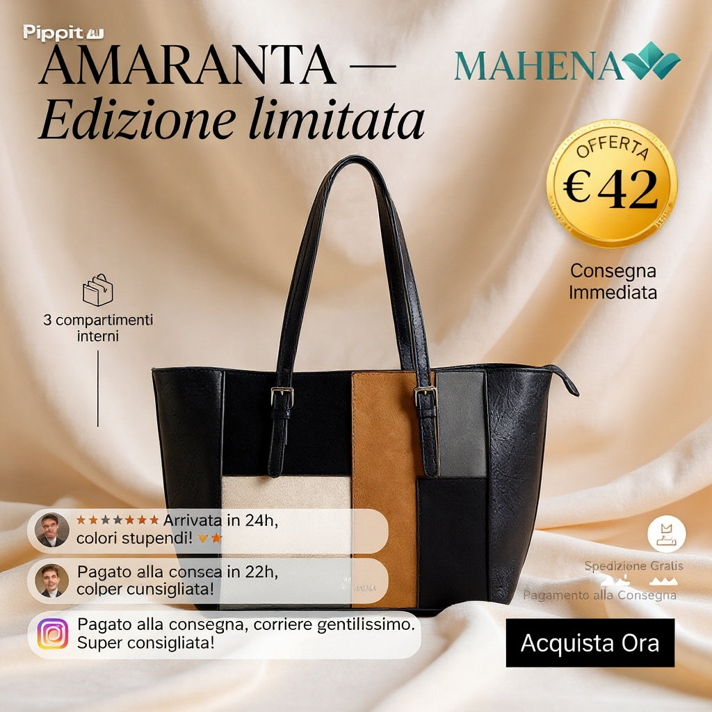 Etnische dameshandtas en schoudertas model AMARANTA