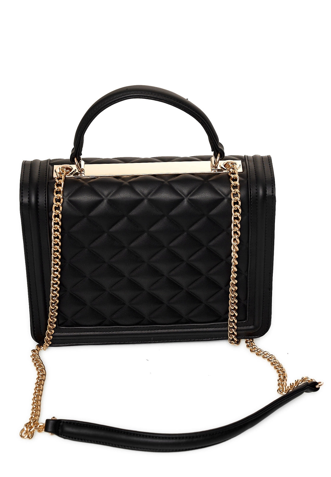 Borsa a tracolla MODELLO CATERINA con motivo trapuntato e tracolla a catena