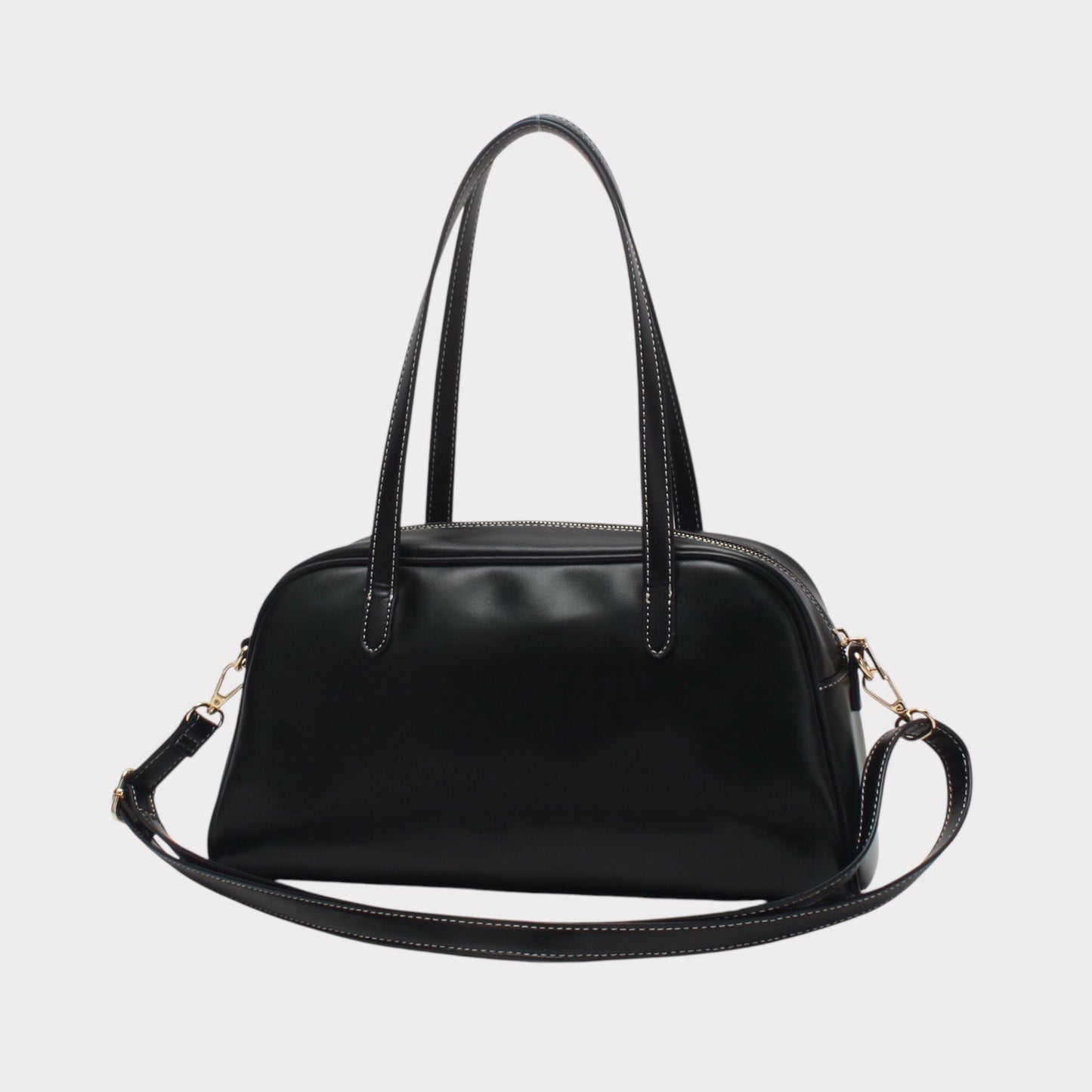 Borsa a tracolla lunga con fibbia decorativa dorata MODELLO CHOCO