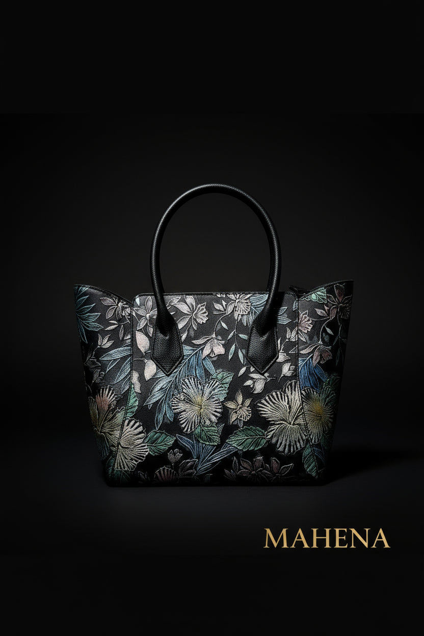 Borsa da donna in stile etnico, primo strato, in pelle di vacchetta modello ebe