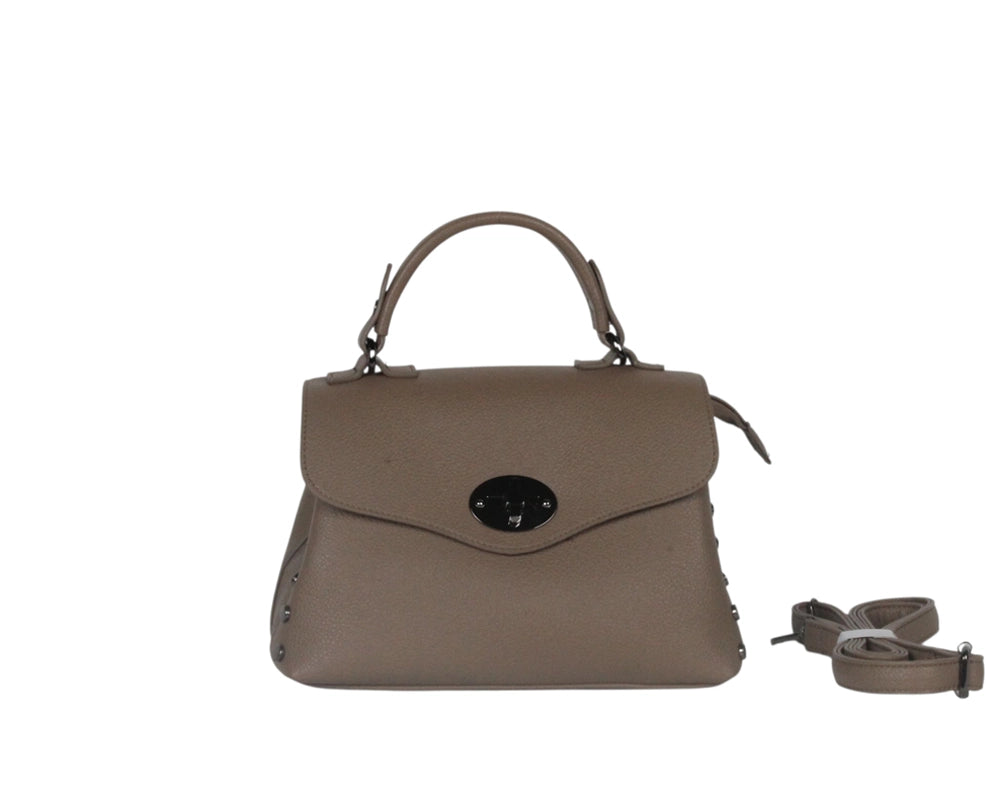 BORSA A MANO CON TRACOLLA, CON PATTA MODELLO MADRID