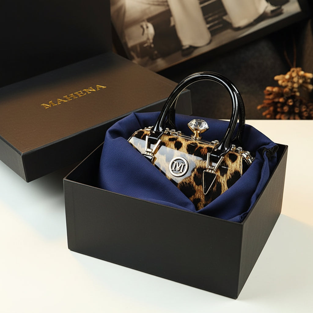 Borse di lusso in pelle sintetica verniciata dal design di lusso modello Montecarlo