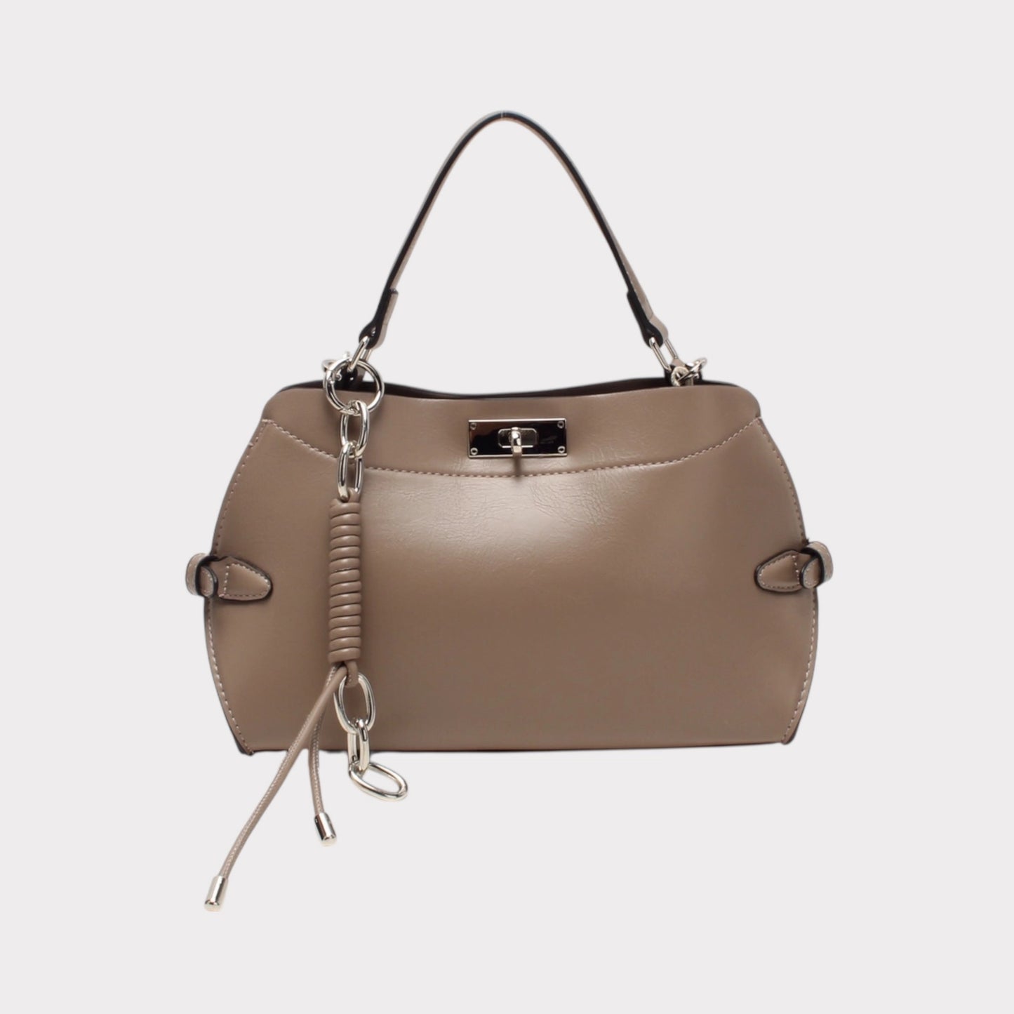 Borsa a tracolla, con polsino e chuchu, chiusura a girello MODELLO TORTORA