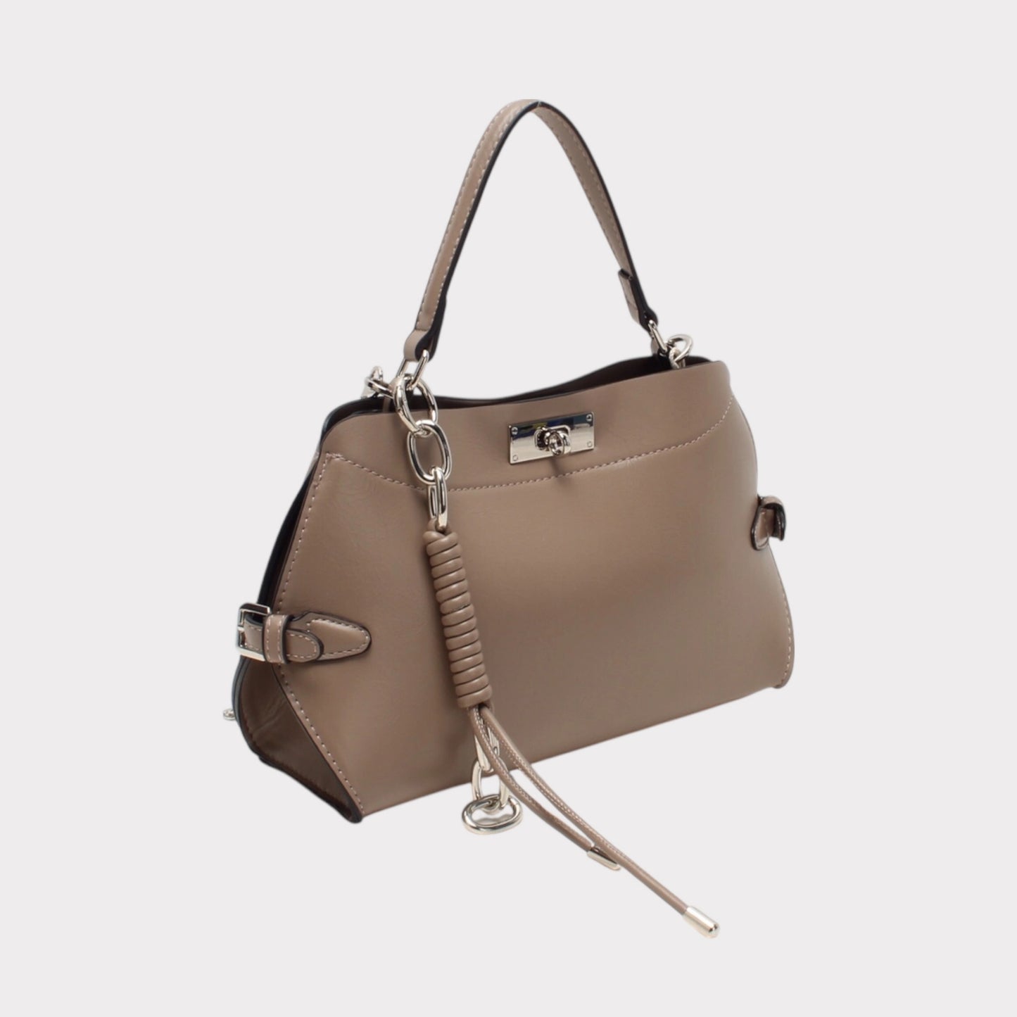 Borsa a tracolla, con polsino e chuchu, chiusura a girello MODELLO TORTORA