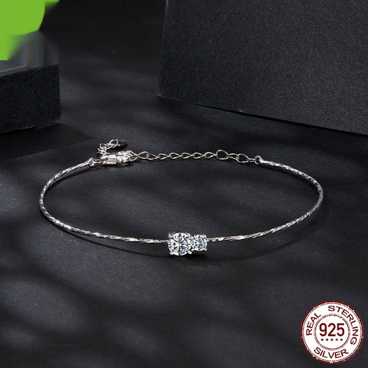 Bracciale Starlight Shining Moissanite Luxury consegna in 12 giorni