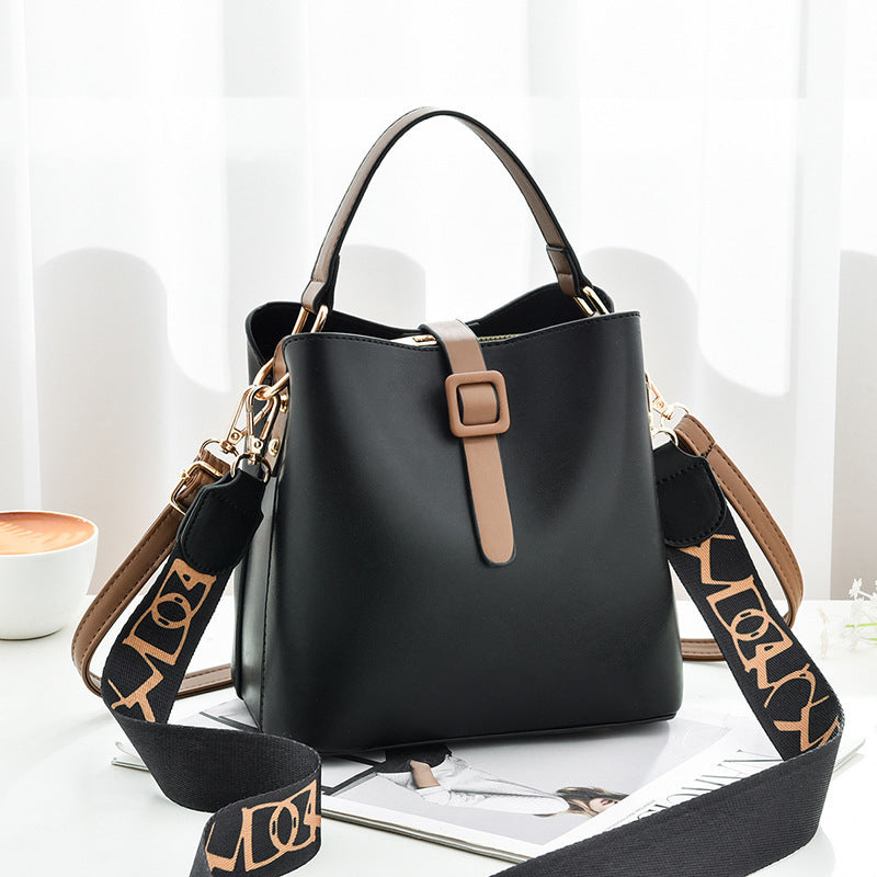 Borsa a secchiello alla moda in stile coreano