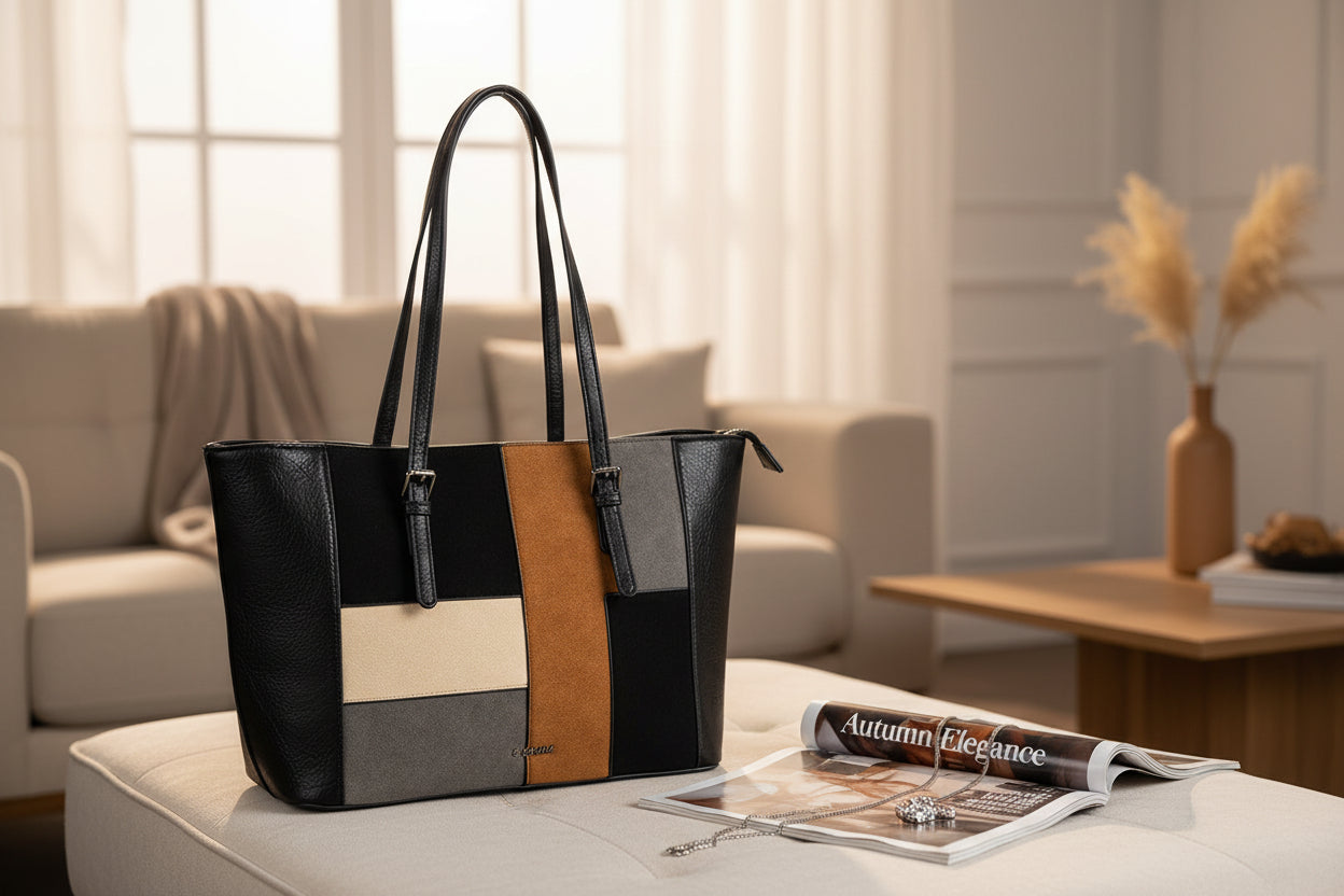 Etnische dameshandtas en schoudertas model AMARANTA