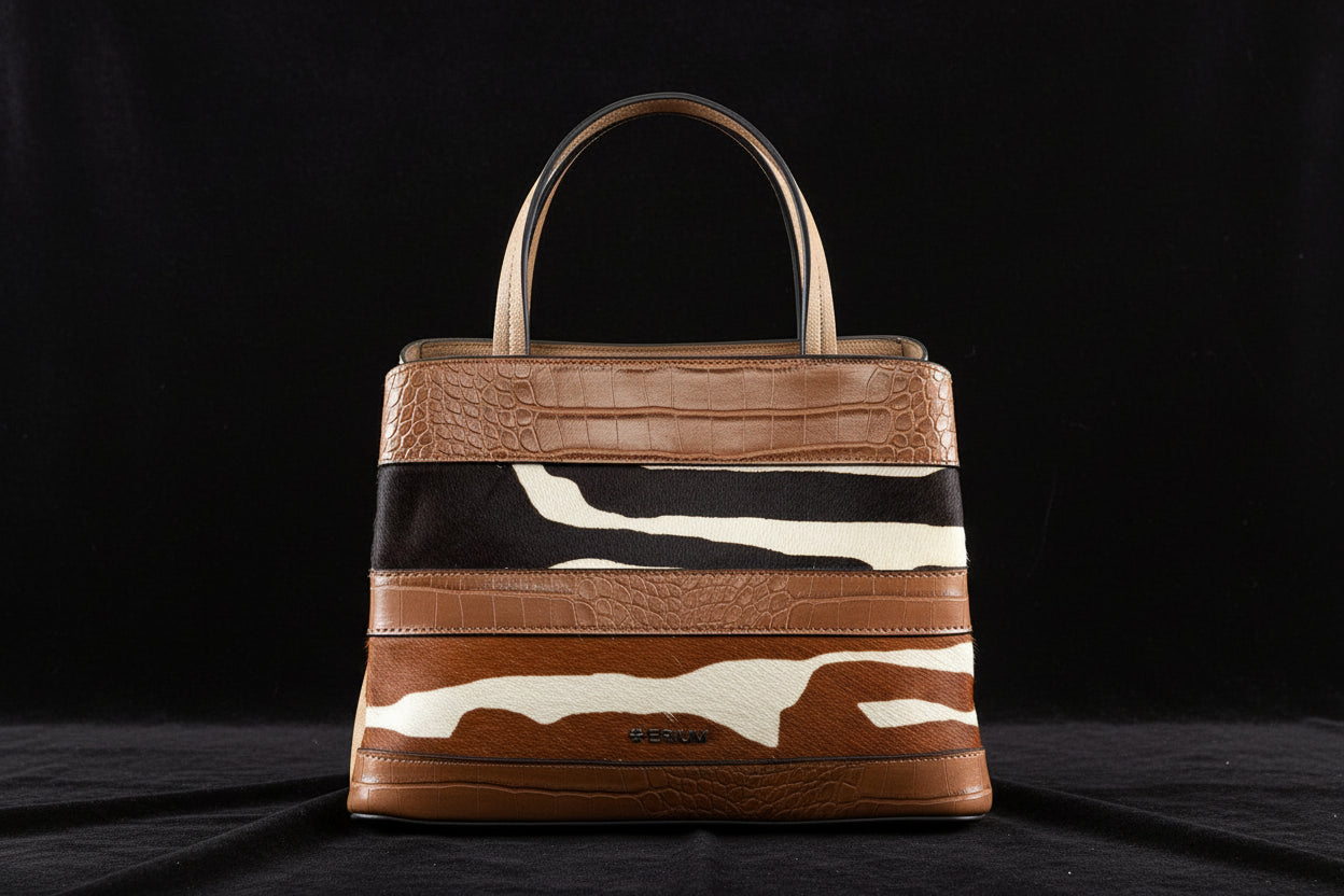 AMANDA etnisk damehåndtaske og skuldertaske